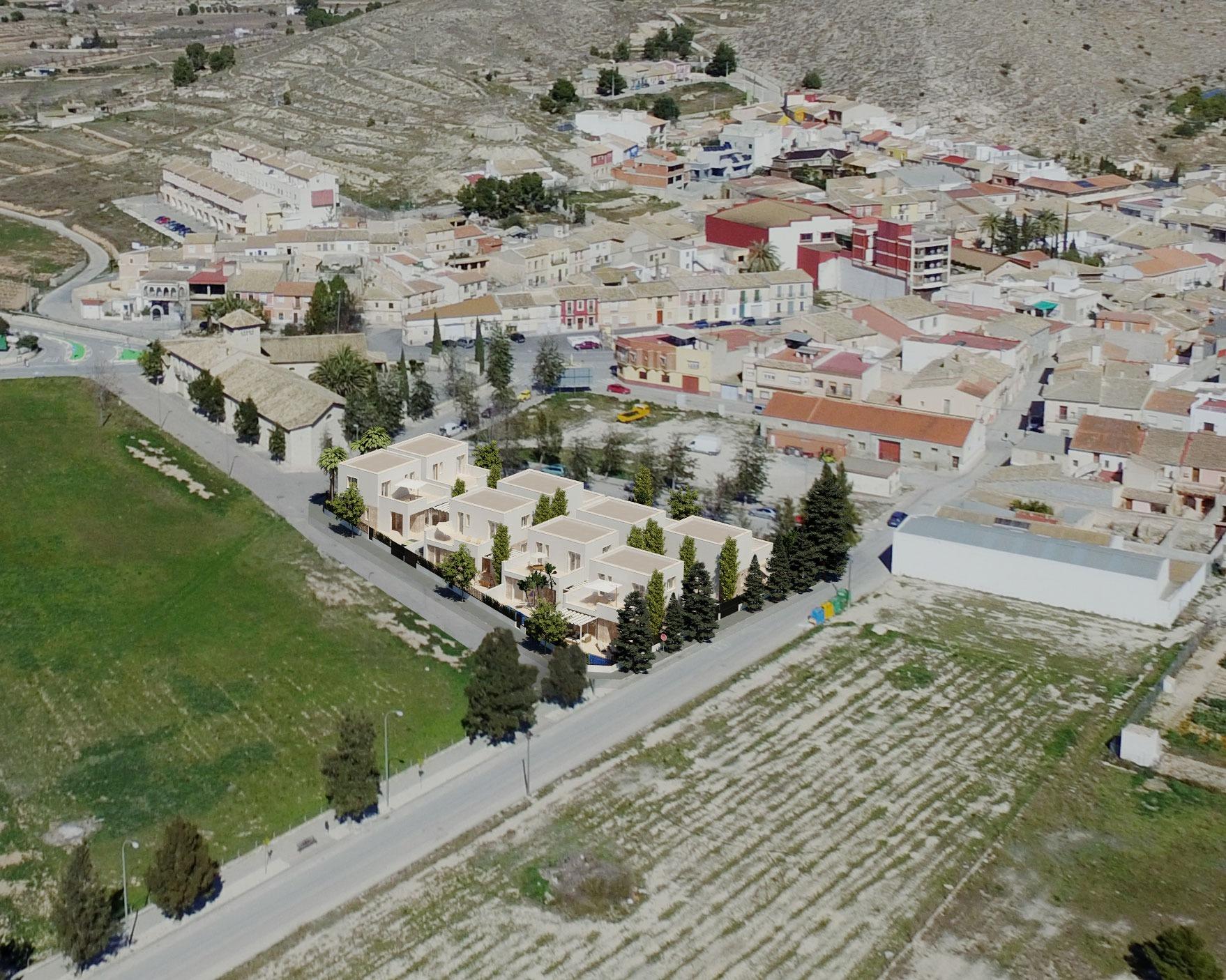 NEW-BUILD-VILLAS-IN-HONDON-DE-LAS-NIEVES-4 Key-Ready New Build 3 Bedroom Villa with Basement and Private Pool for Sale in Hondón de las Nieves