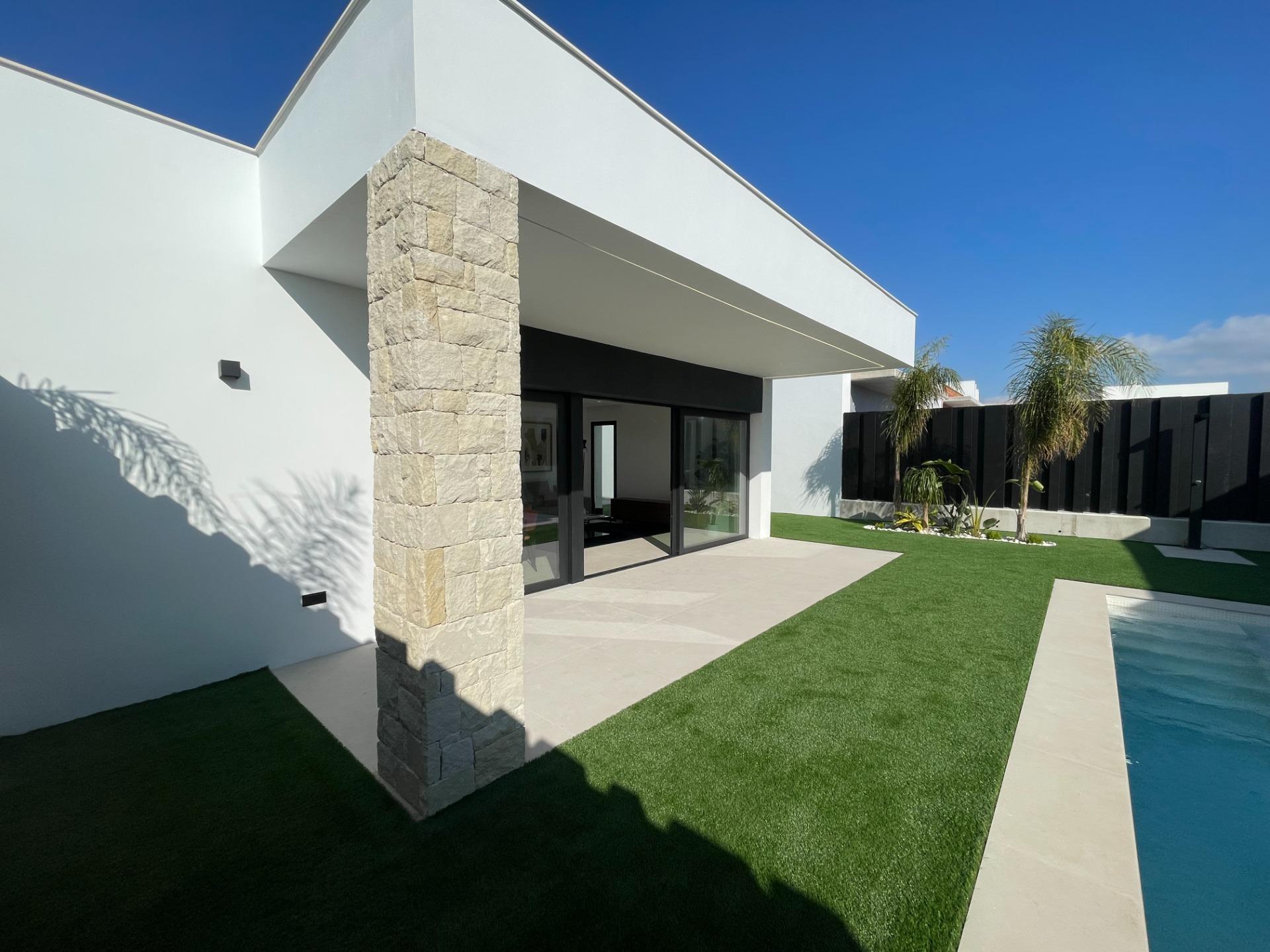 New Build 3 Bedroom Single Storey Villa with Private Pool for Sale in Molina de Segura, Murcia