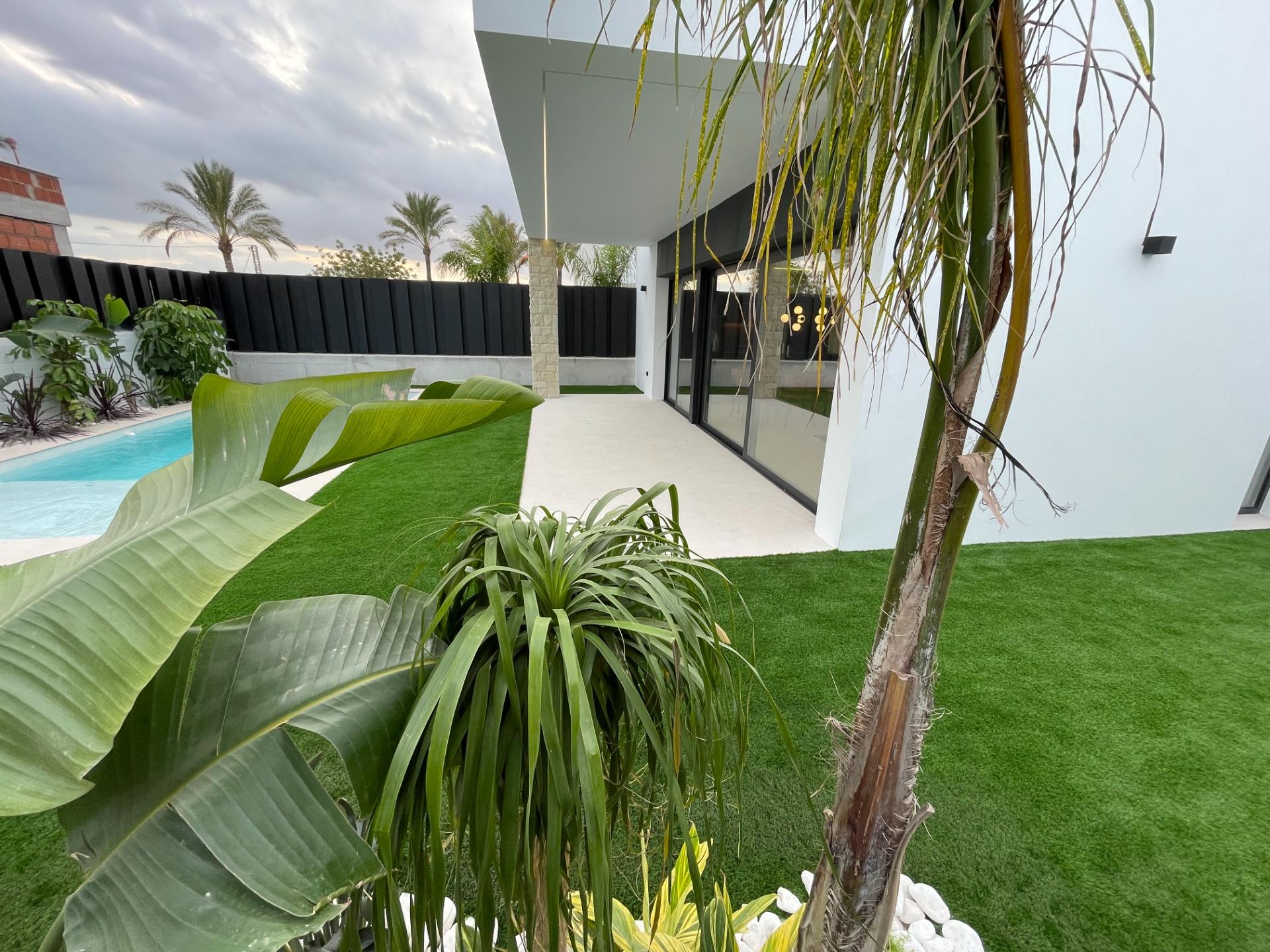 New Build 3 Bedroom Single Storey Villa with Private Pool for Sale in Molina de Segura, Murcia