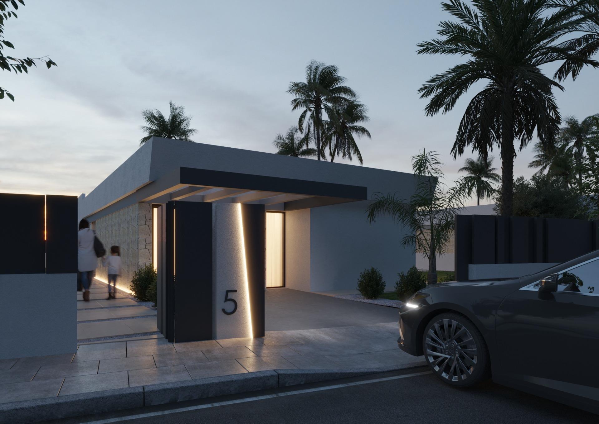 New Build 3 Bedroom Single Storey Villa with Private Pool for Sale in Molina de Segura, Murcia