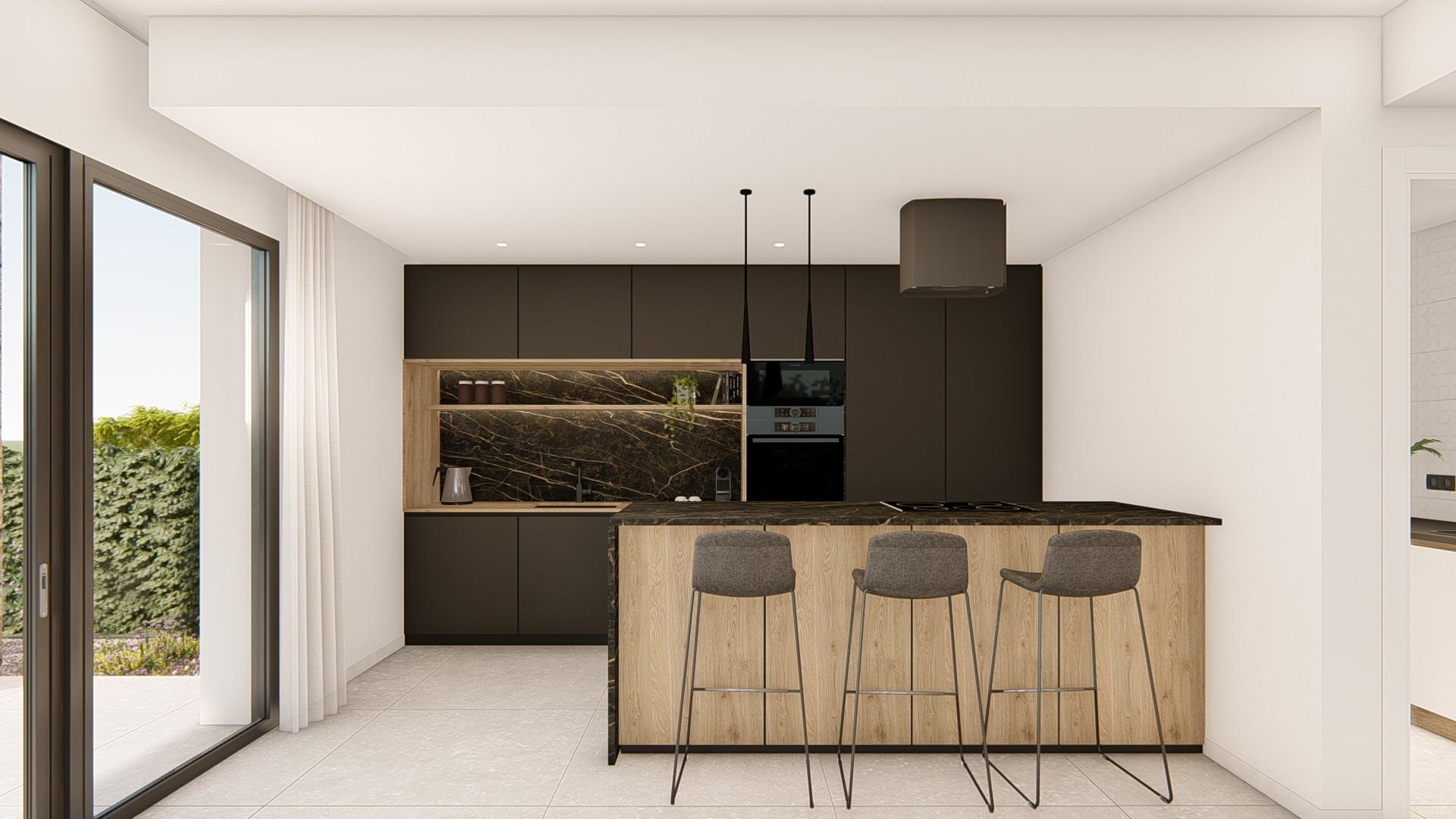 New Build 3 Bedroom Single Storey Villa with Private Pool for Sale in Molina de Segura, Murcia