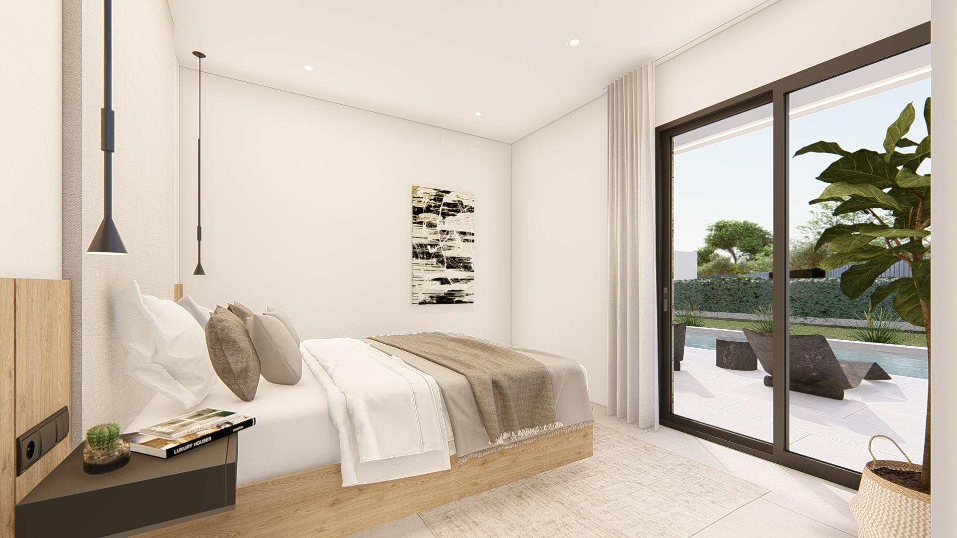 New Build 3 Bedroom Single Storey Villa with Private Pool for Sale in Molina de Segura, Murcia