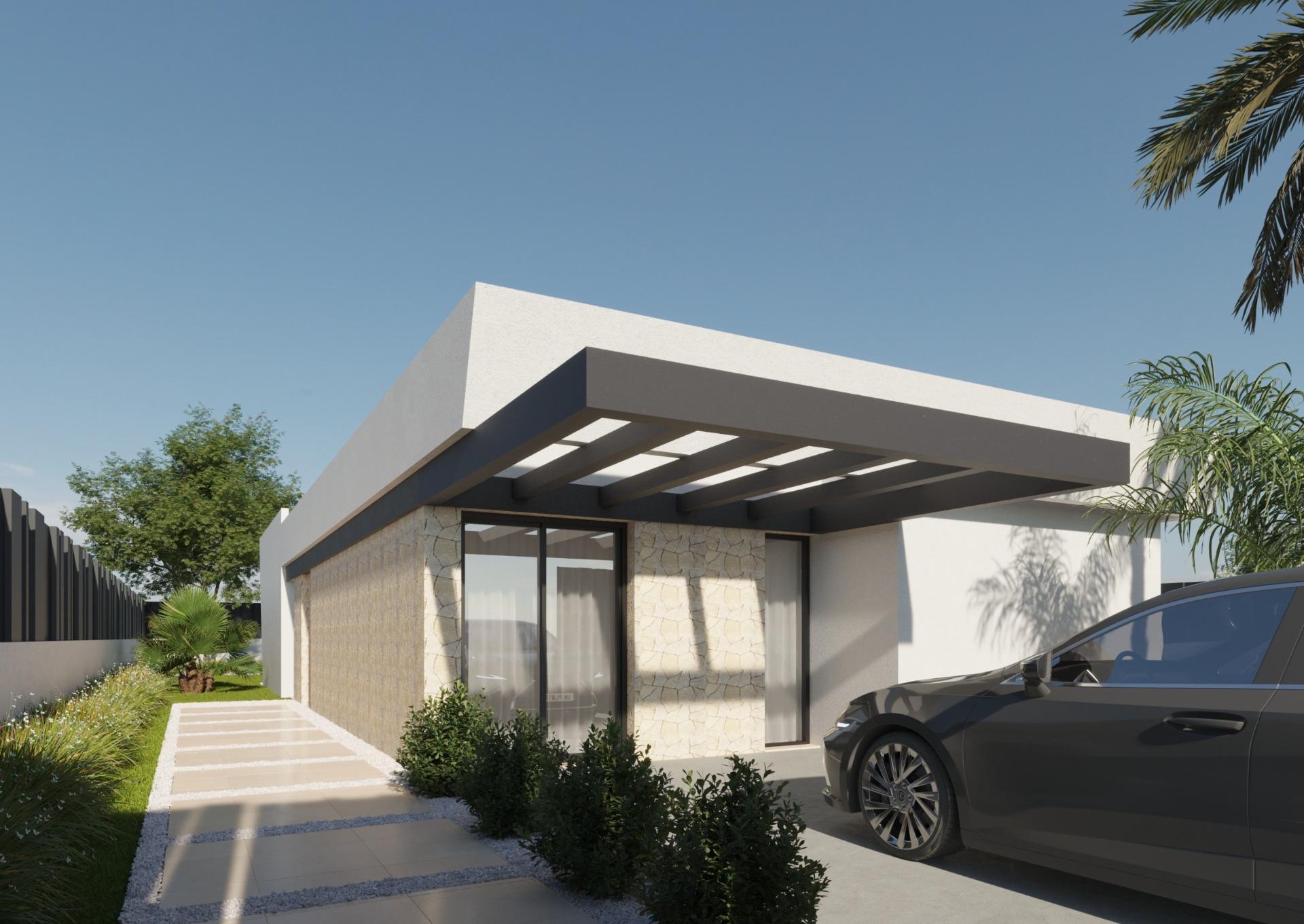 New Build 3 Bedroom Single Storey Villa with Private Pool for Sale in Molina de Segura, Murcia
