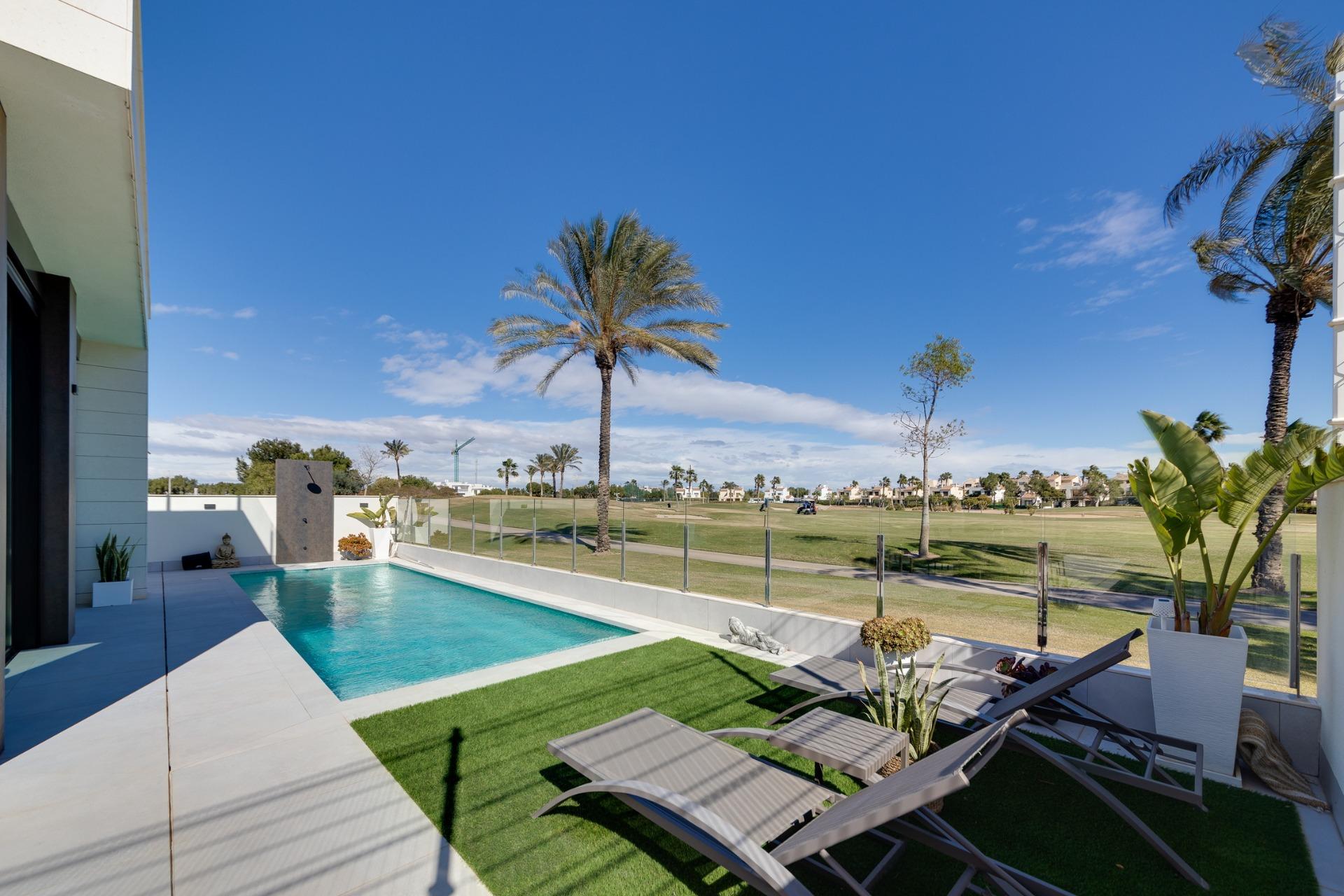New Build Single Storey Villa for Sale in Lo Romero Golf, Pilar de la Horadada