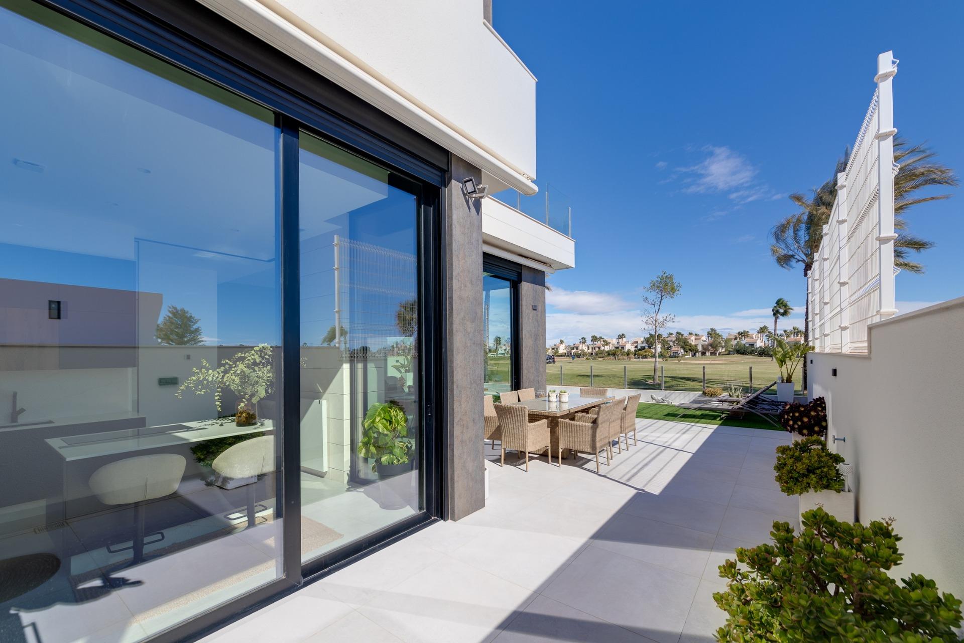 New Build Single Storey Villa for Sale in Lo Romero Golf, Pilar de la Horadada
