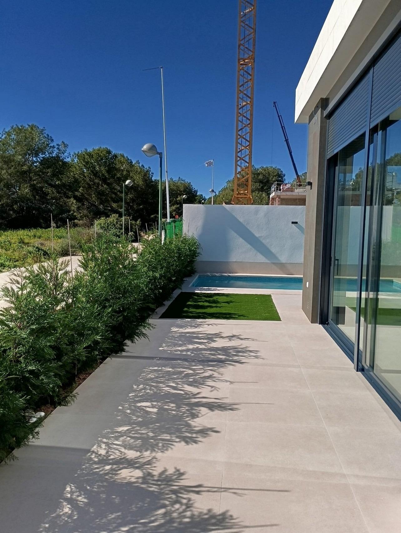 New Build Single Storey Villa for Sale in Lo Romero Golf, Pilar de la Horadada