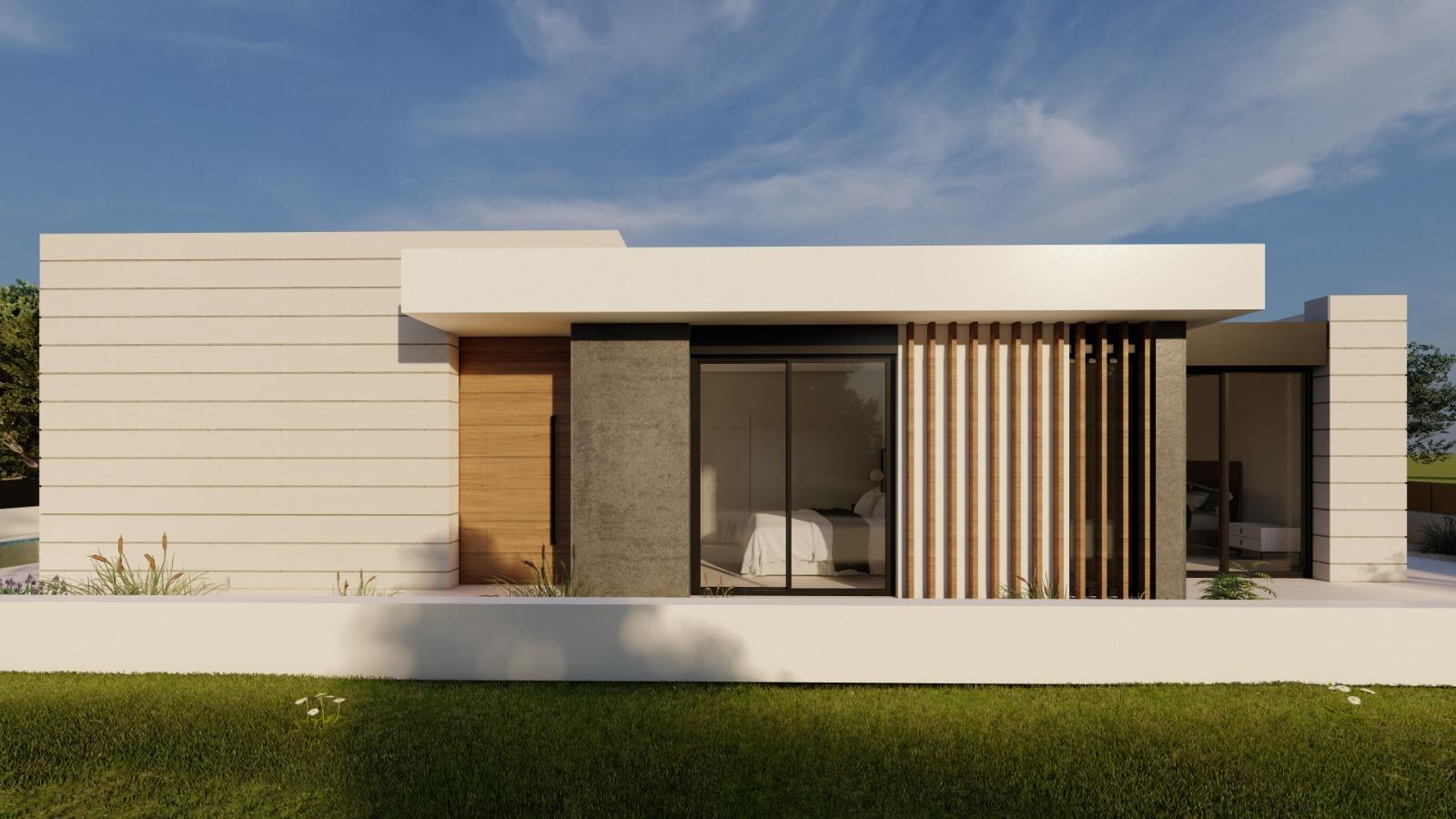 New Build Single Storey Villa for Sale in Lo Romero Golf, Pilar de la Horadada