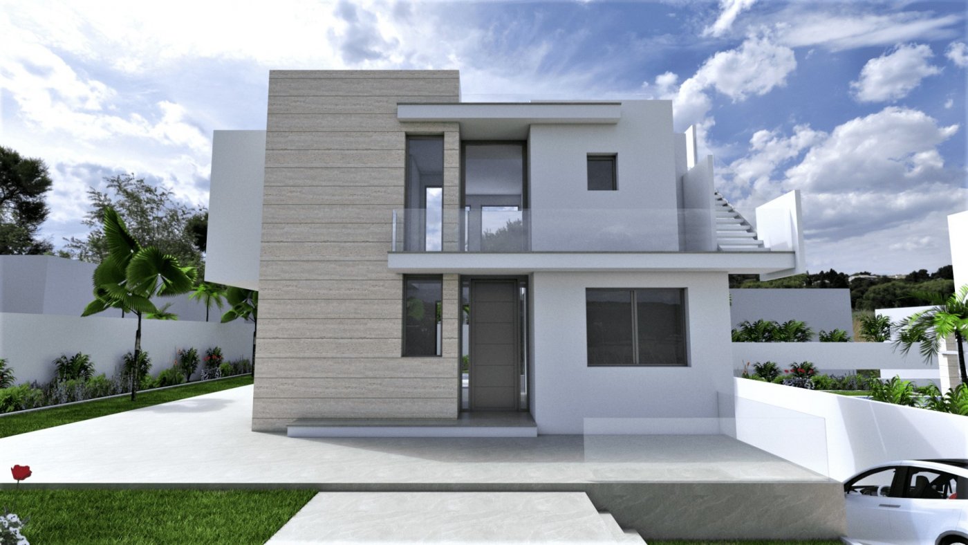 Modern New Build 3 Bedroom Villa with Private Pool and Solarium for Sale in Aguas Nuevas, Torrevieja
