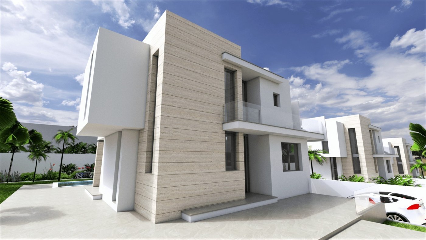 Modern New Build 3 Bedroom Villa with Private Pool and Solarium for Sale in Aguas Nuevas, Torrevieja