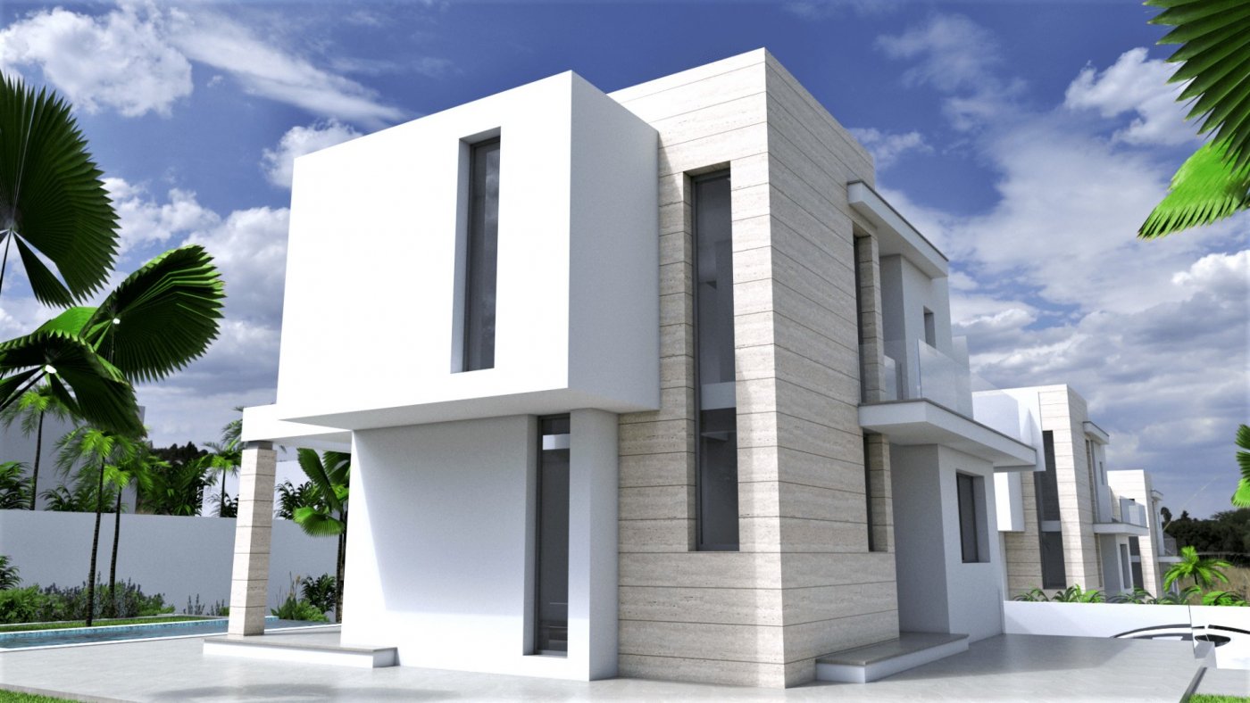 Modern New Build 3 Bedroom Villa with Private Pool and Solarium for Sale in Aguas Nuevas, Torrevieja