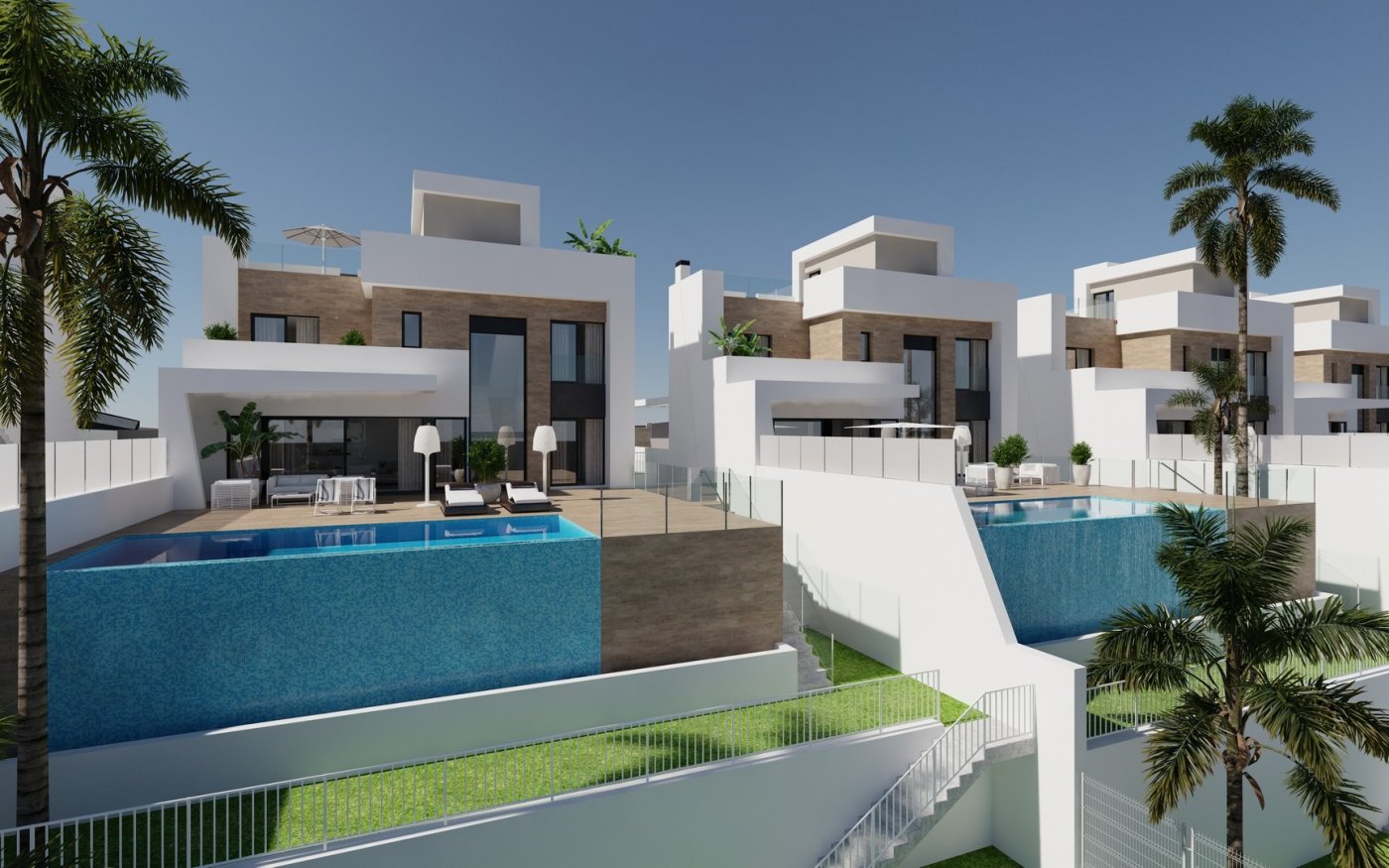 Impressive New Build 4 Bedroom Villa with Guest House and Infinity Pool for Sale in Finestrat, Benidorm