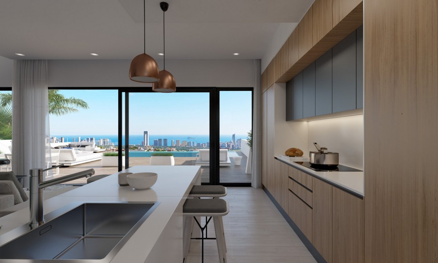 Impressive New Build 4 Bedroom Villa with Guest House and Infinity Pool for Sale in Finestrat, Benidorm