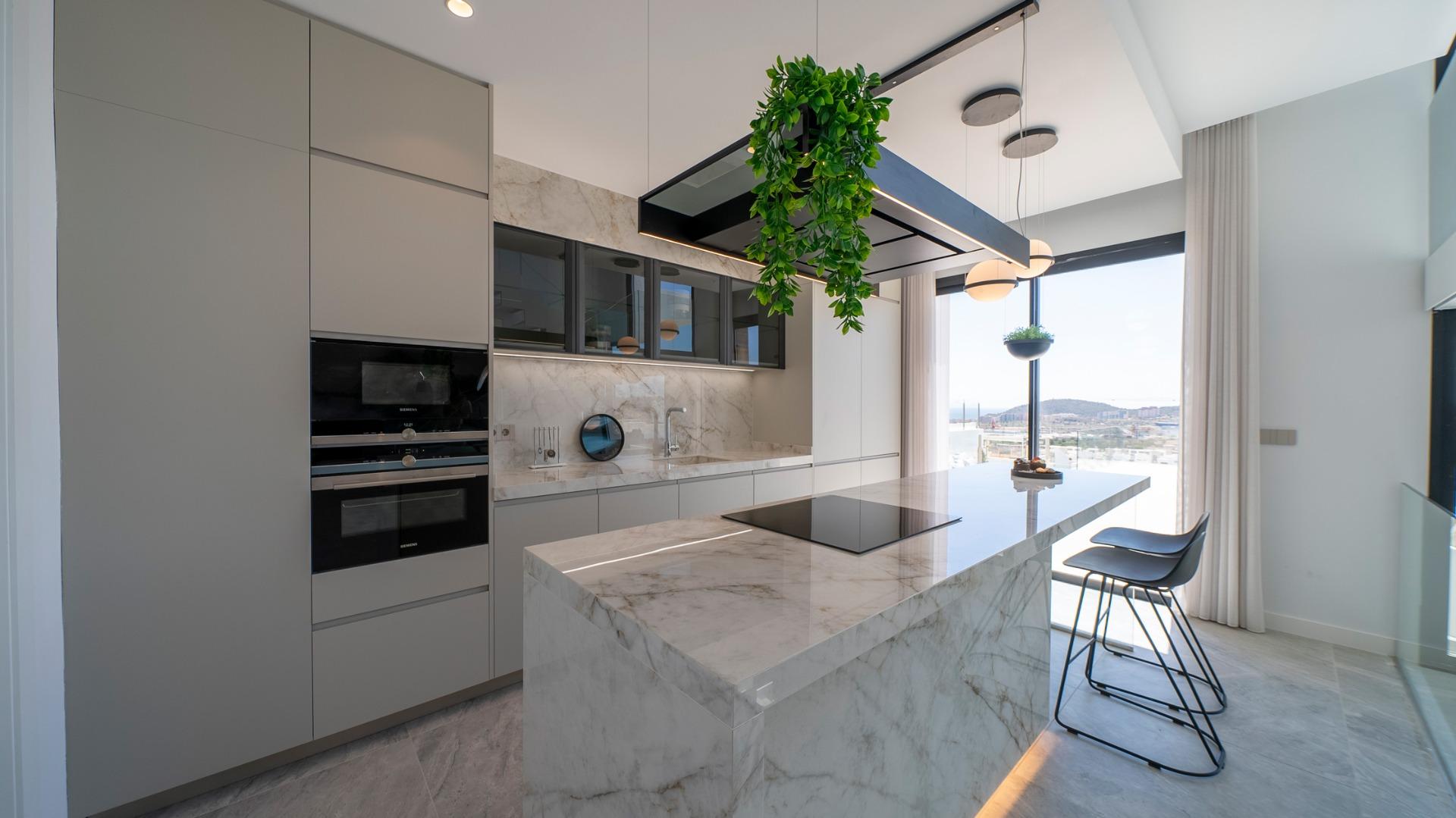 Impressive New Build 4 Bedroom Villa with Guest House and Infinity Pool for Sale in Finestrat, Benidorm