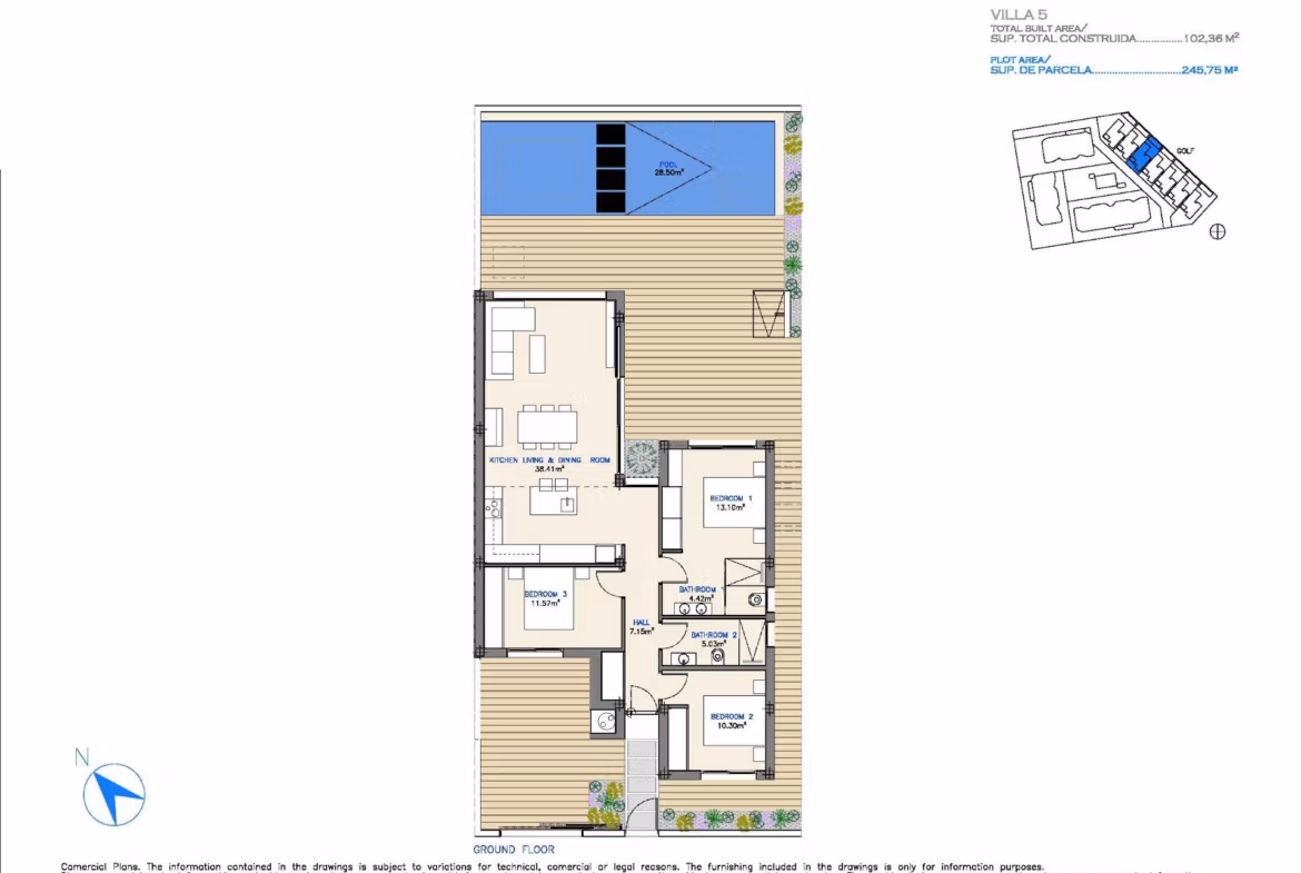 New-Build-Apartments-and-Villas-Frontline-Golf-in-Los-Alcazares-Costa-Calida-10