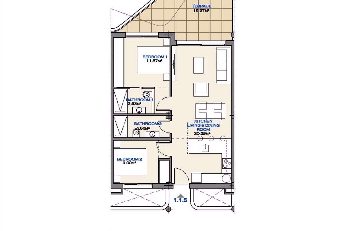 New-Build-Apartments-and-Villas-Frontline-Golf-in-Los-Alcazares-Costa-Calida-13