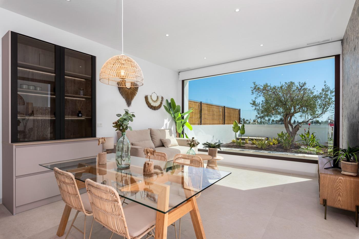 Exclusive New Build Single-Level 3 Bedroom Villa with Private Pool for Sale Frontline to Serena Golf in Los Alcazares