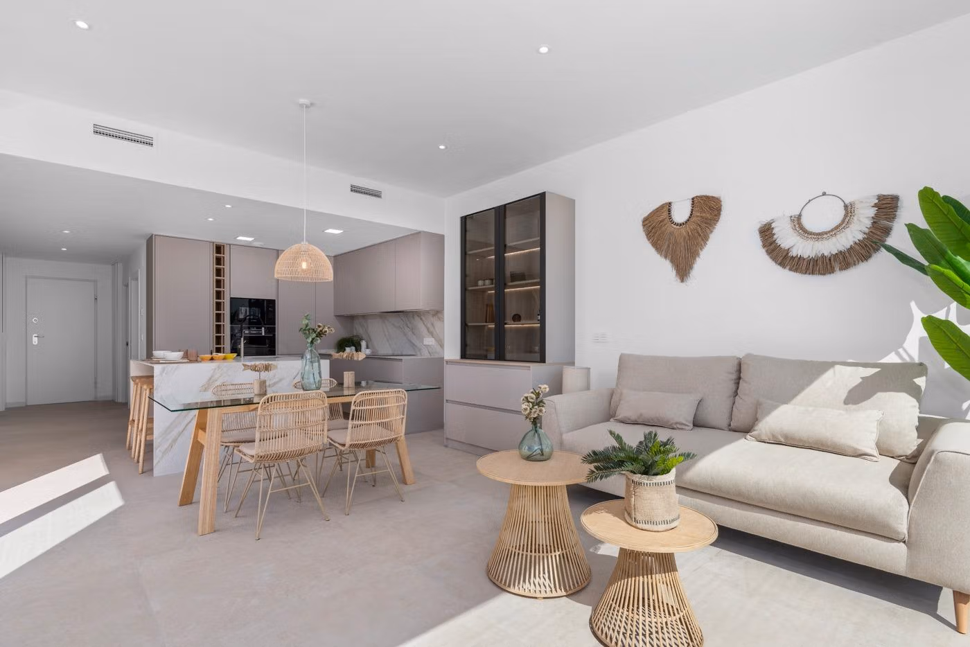 New-Build-Apartments-and-Villas-Frontline-Golf-in-Los-Alcazares-Costa-Calida-16 Exclusive New Build Single-Level 3 Bedroom Villa with Private Pool for Sale Frontline to Serena Golf in Los Alcazares