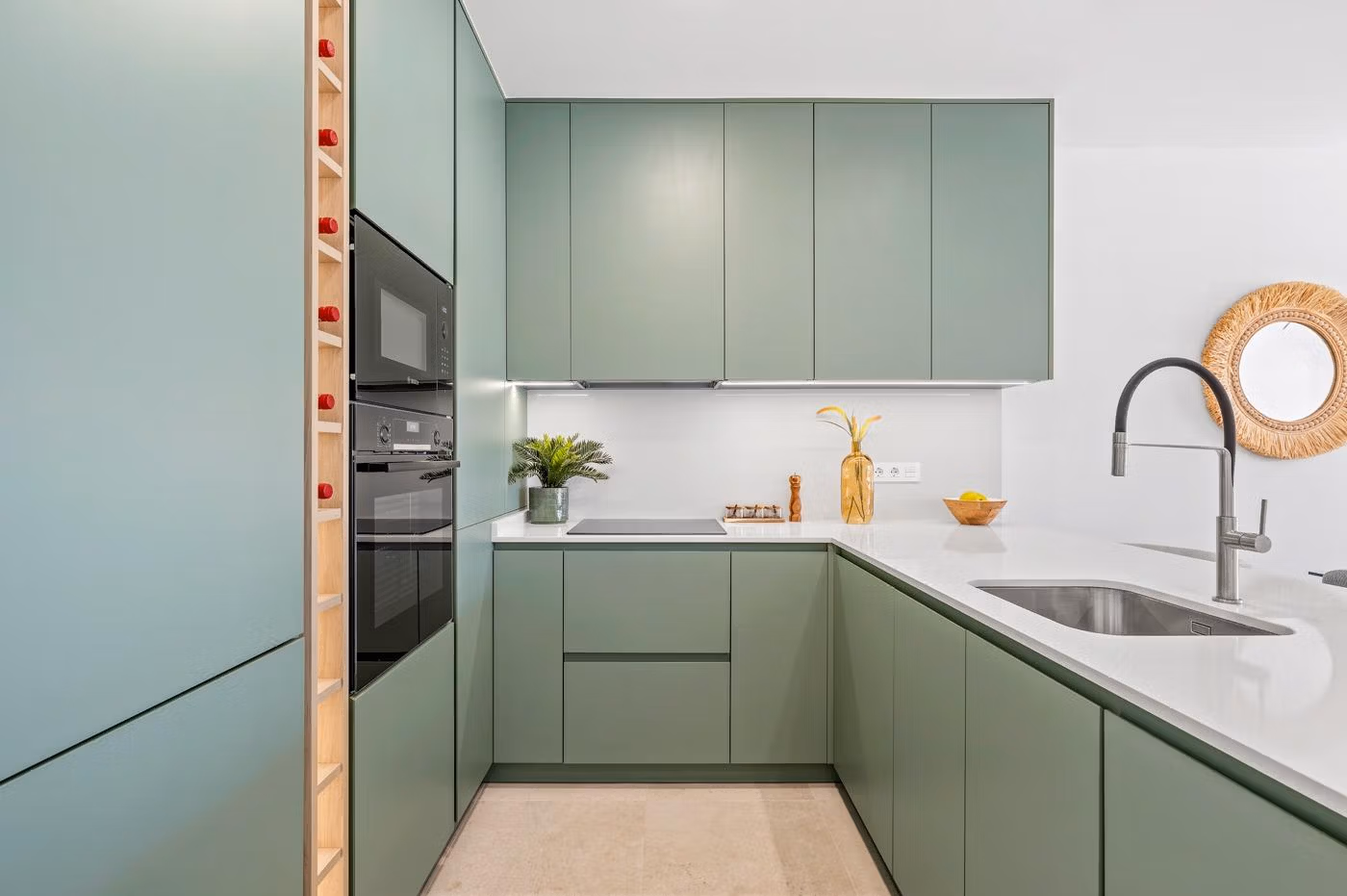 Modernes Neubau-Erdgeschossapartment mit 2 Schlafzimmern und Garten in erster Linie zu Serena Golf in Los Alcazares