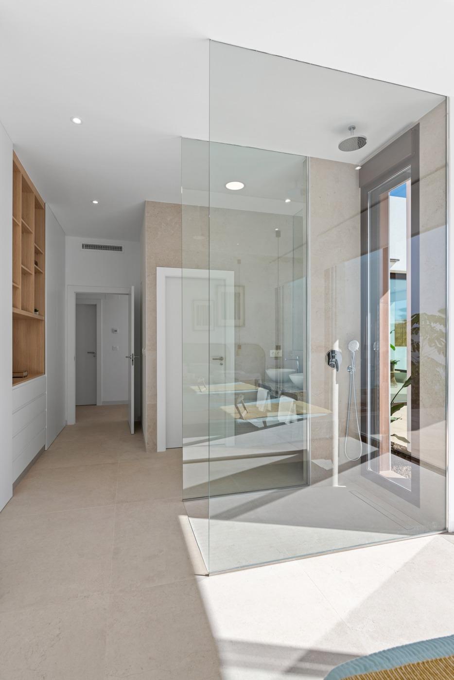 Exclusive New Build Single-Level 3 Bedroom Villa with Private Pool for Sale Frontline to Serena Golf in Los Alcazares