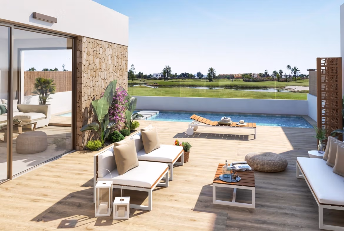 New-Build-Apartments-and-Villas-Frontline-Golf-in-Los-Alcazares-Costa-Calida-4
