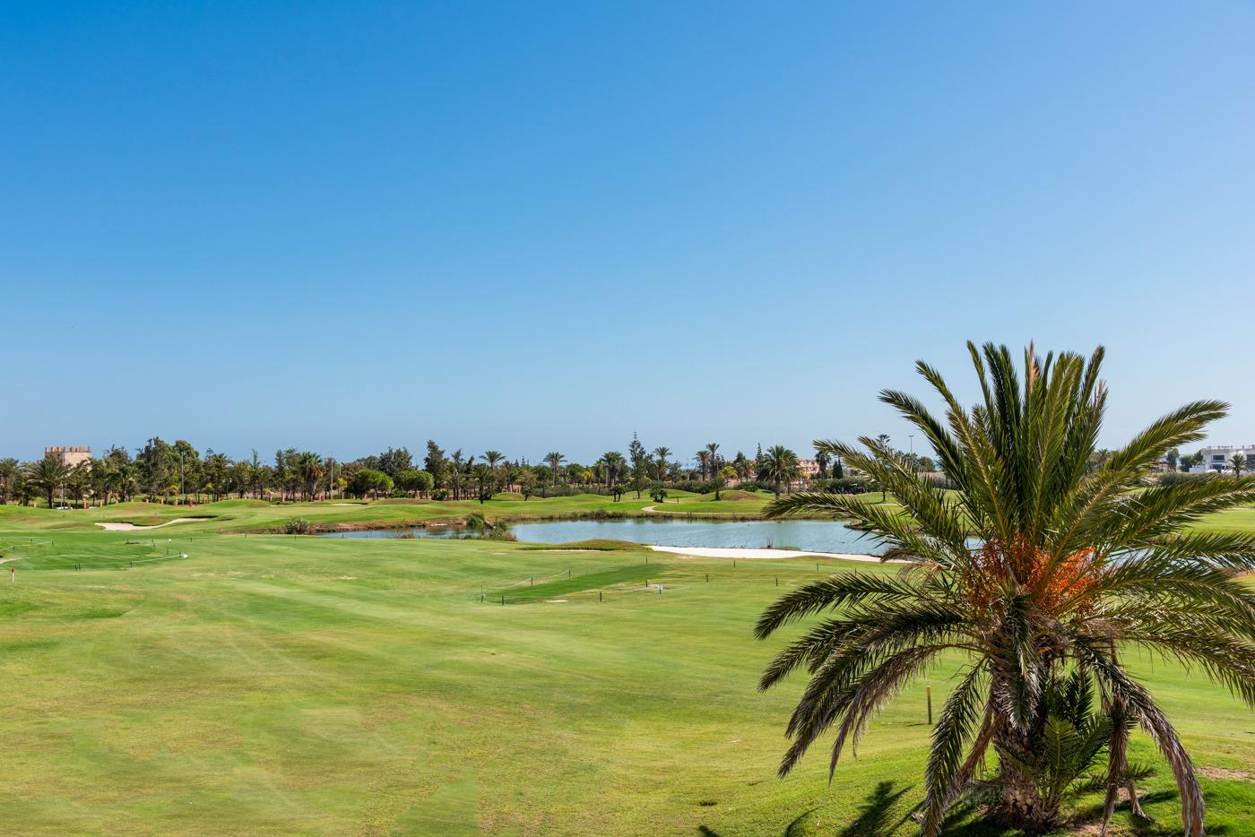 Exclusive New Build Single-Level 3 Bedroom Villa with Private Pool for Sale Frontline to Serena Golf in Los Alcazares