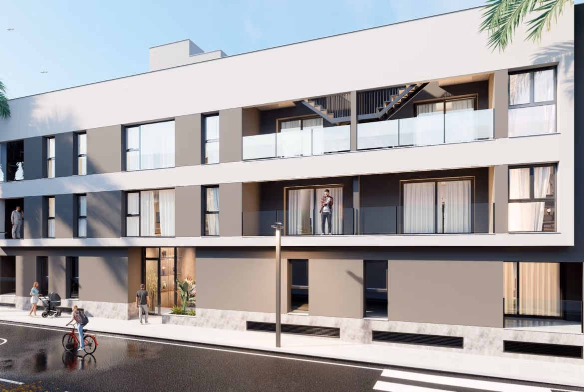 New Build Apartments for Sale in Lo Pagan (San Pedro del Pinatar) Near the Beach in Lo Pagan