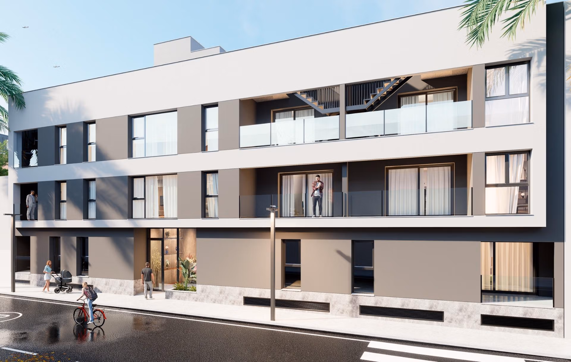 Nowy penthouse premium z 3 sypialniami, solarium 68 m² i BBQ na sprzedaż w Lo Pagán