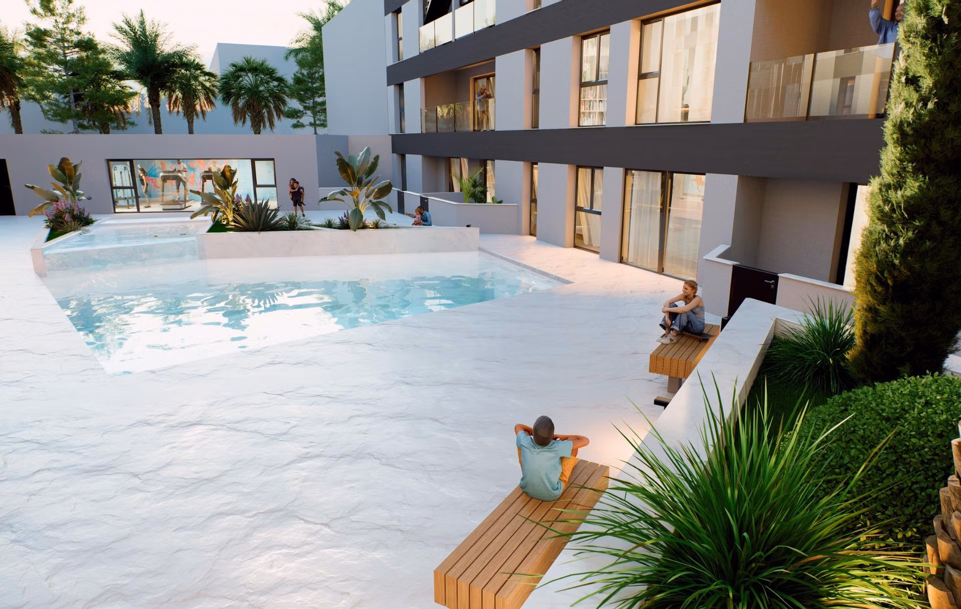 Nowy penthouse premium z 3 sypialniami, solarium 68 m² i BBQ na sprzedaż w Lo Pagán