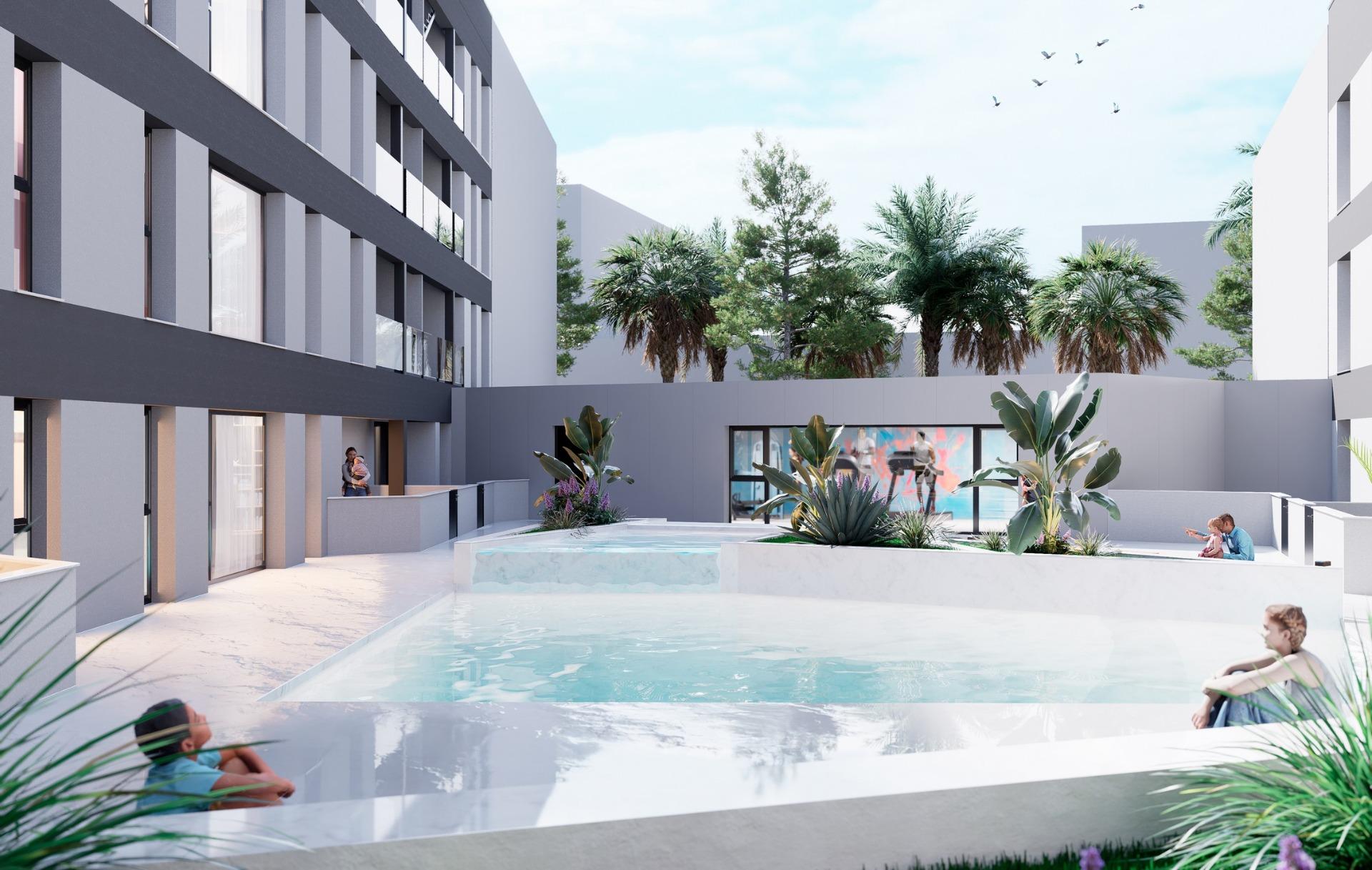 New-Build-Apartments-for-Sale-in-Lo-Pagan-San-Pedro-del-Pinatar-Near-the-Beach-5 Convenient New Build 1 Bedroom Ground Floor with Parking and Storage for Sale in Lo Pagán, 500 m from Beach