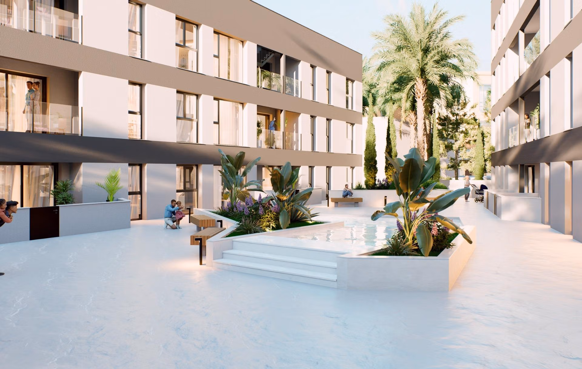 Nowy penthouse premium z 3 sypialniami, solarium 68 m² i BBQ na sprzedaż w Lo Pagán