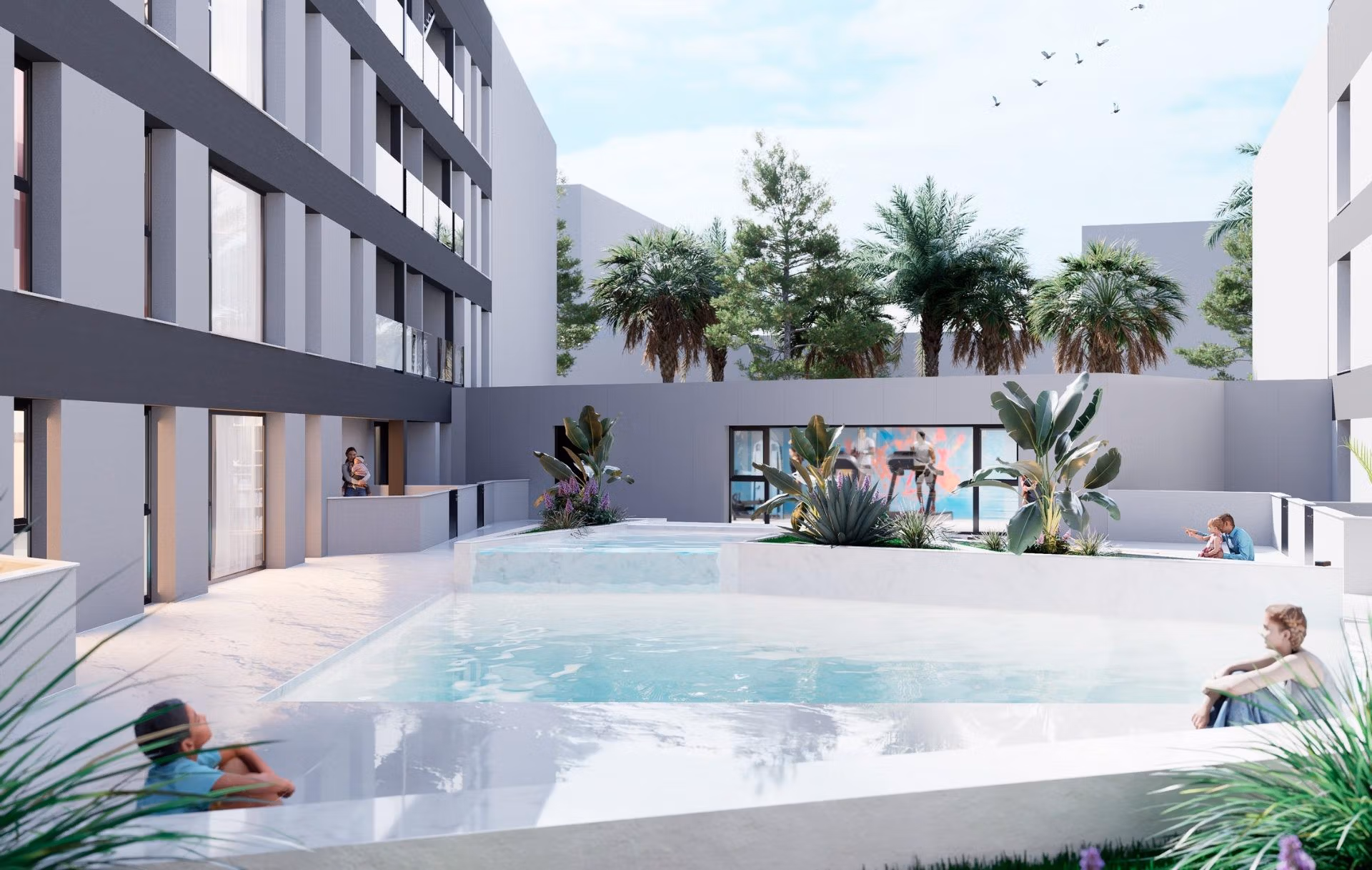 Nowy penthouse premium z 3 sypialniami, solarium 68 m² i BBQ na sprzedaż w Lo Pagán