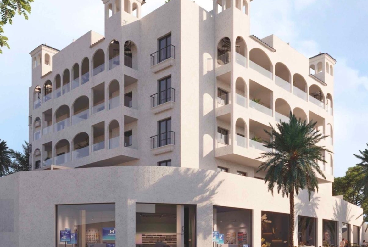 Elegant new build 2-bedroom ground floor apartment in Bigastro with sunlit terraces and Mediterranean-style architecture