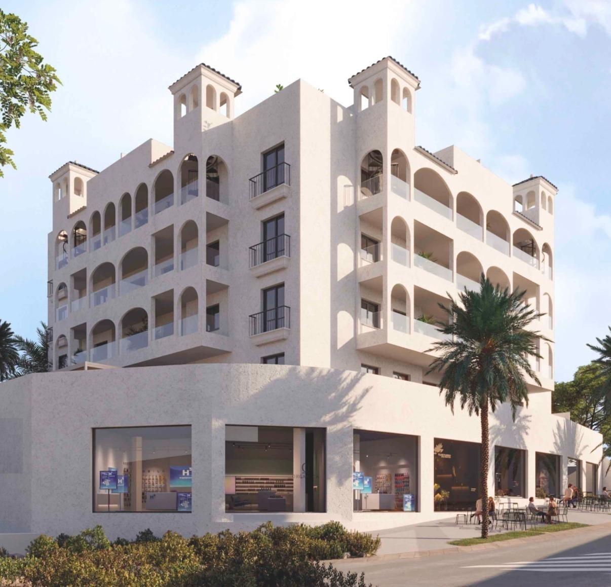 New-Build-Apartments-in-Bigastro-Costa-Blanca-1 Elegant new build 2-bedroom ground floor apartment in Bigastro with sunlit terraces and Mediterranean-style architecture