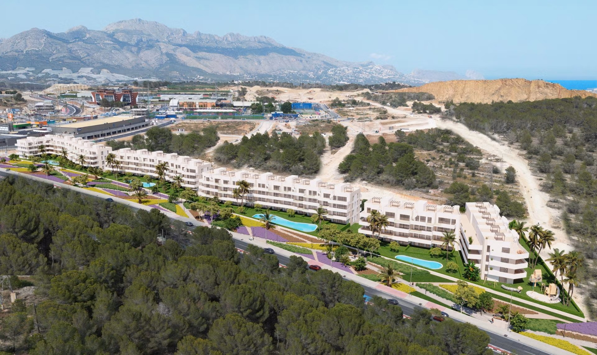 New-Build-Apartments-in-La-Nucia-Modern-Living-in-Ciudad-del-Deporte-Near-Benidorm-1 la Nucia – photo