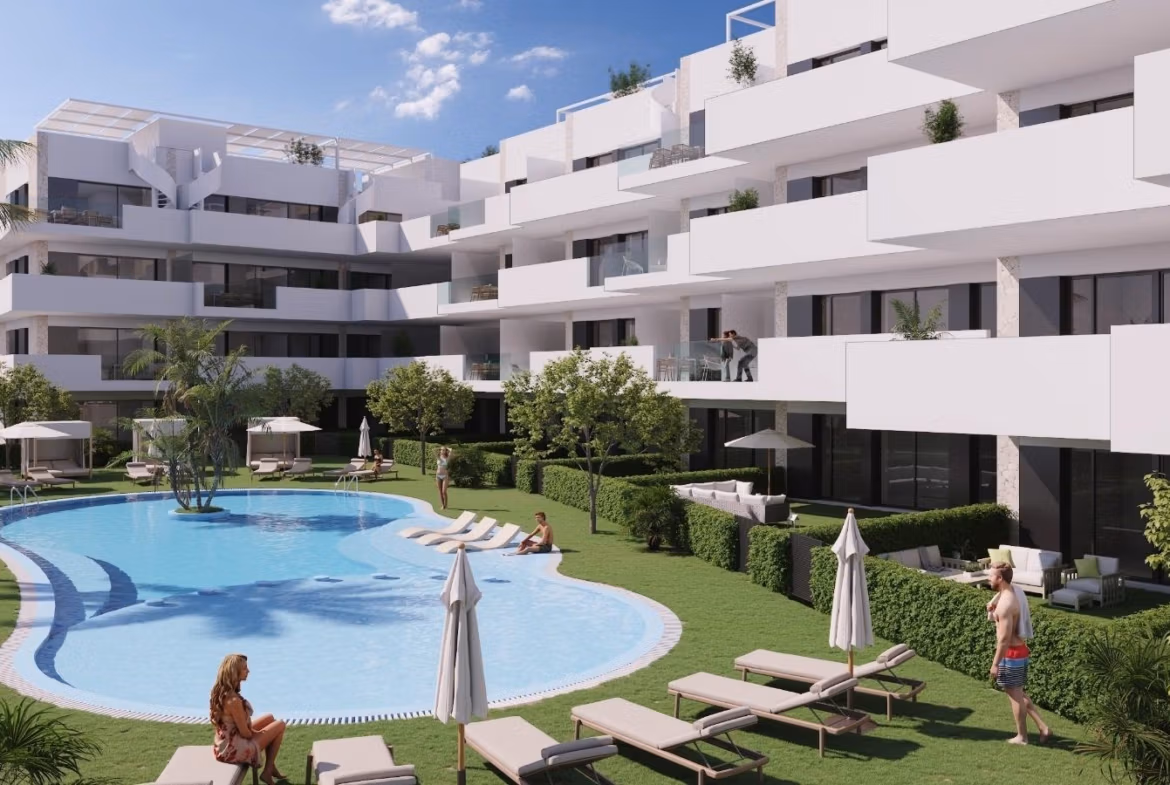 Neubau-Apartments in La Nucía, modernes Wohnen in Ciudad del Deporte nahe Benidorm in Ciudad del Deporte
