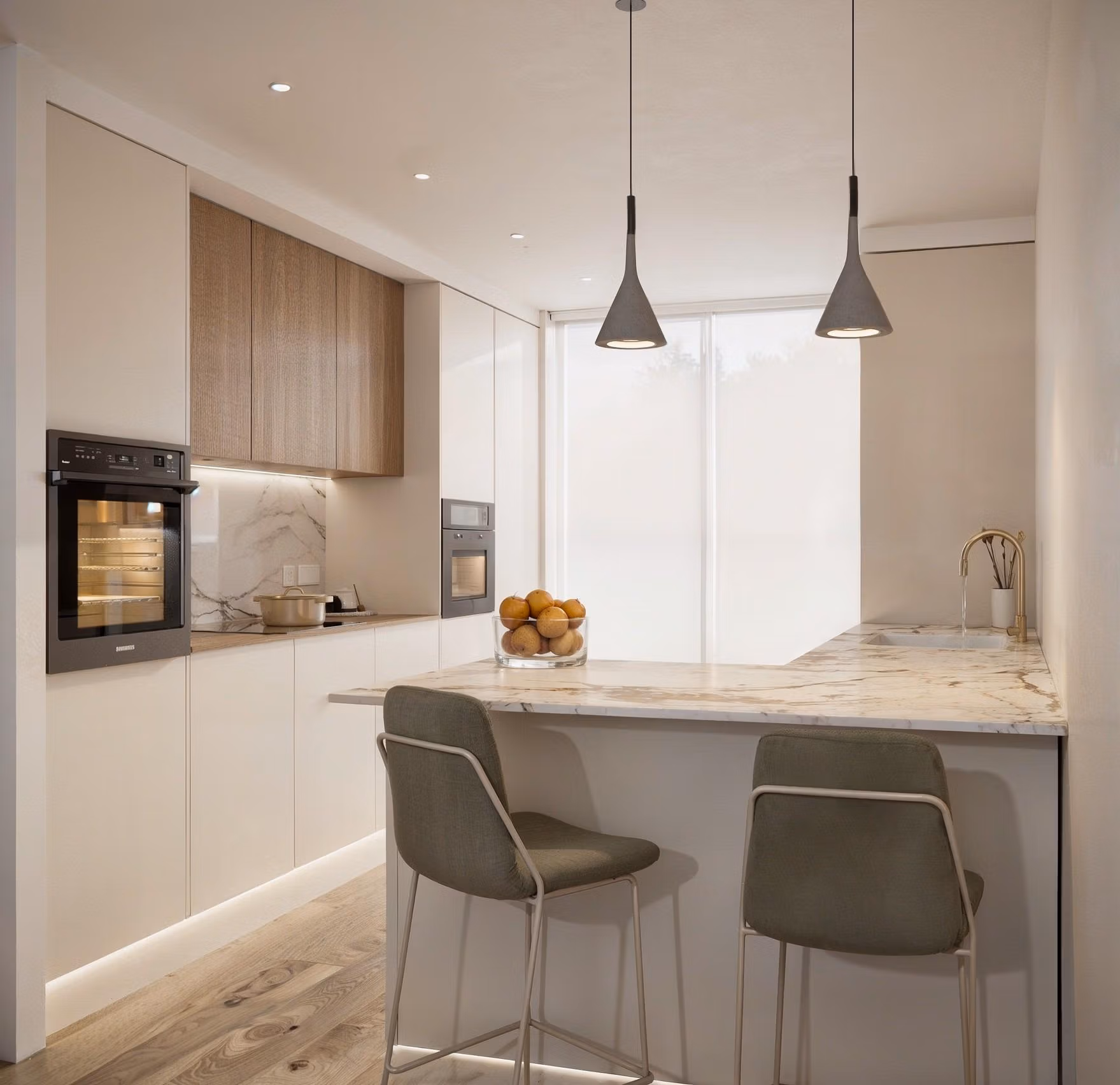 New-Build-Apartments-in-La-Nucia-Modern-Living-in-Ciudad-del-Deporte-Near-Benidorm-5 Elegante Neubauwohnung mit 2 Schlafzimmern im Erdgeschoss und Privatgarten zum Verkauf in La Nucía, Alicante