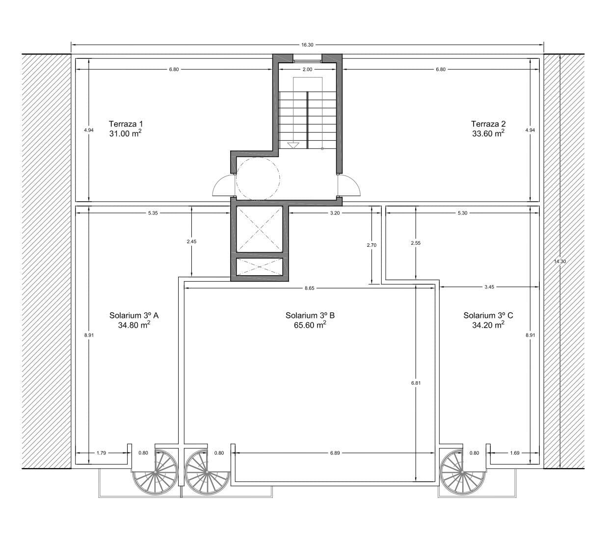 New-Build-Apartments-in-Puerto-de-Mazarron-Just-200-Metres-from-the-Beach-8 New Build 2 Bedroom Penthouse with Private Solarium for Sale in Puerto de Mazarrón, 200 m from the Beach