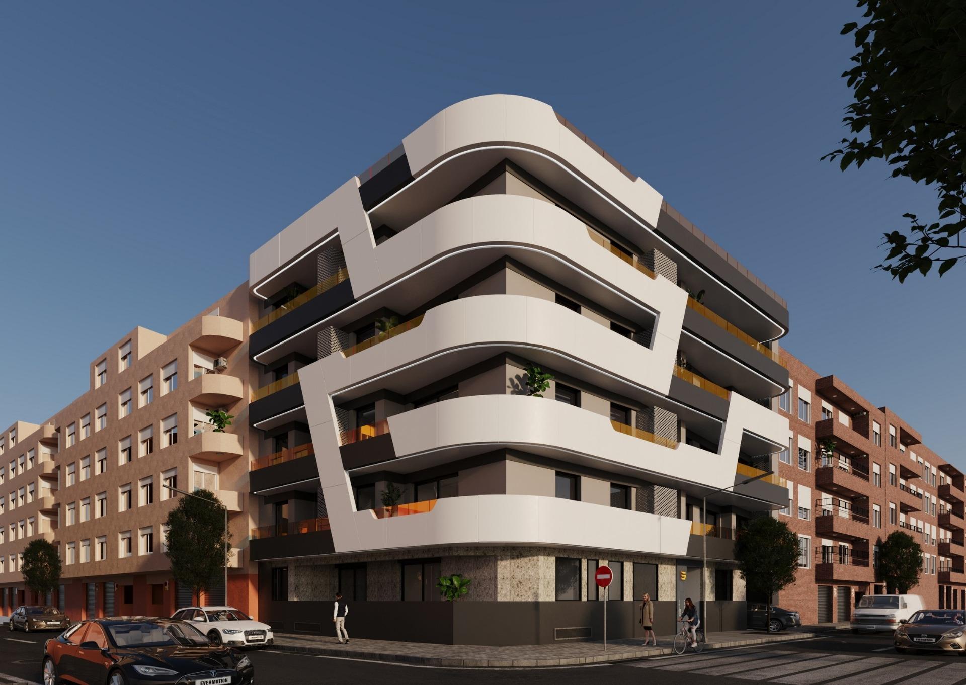 New-Build-Apartments-in-the-Heart-of-Torrevieja-Just-400-m-from-Playa-del-Cura-2 Spectacular New Build 3 Bedroom Penthouse with 128 m² Solarium for Sale 400 m from Playa del Cura, Torrevieja