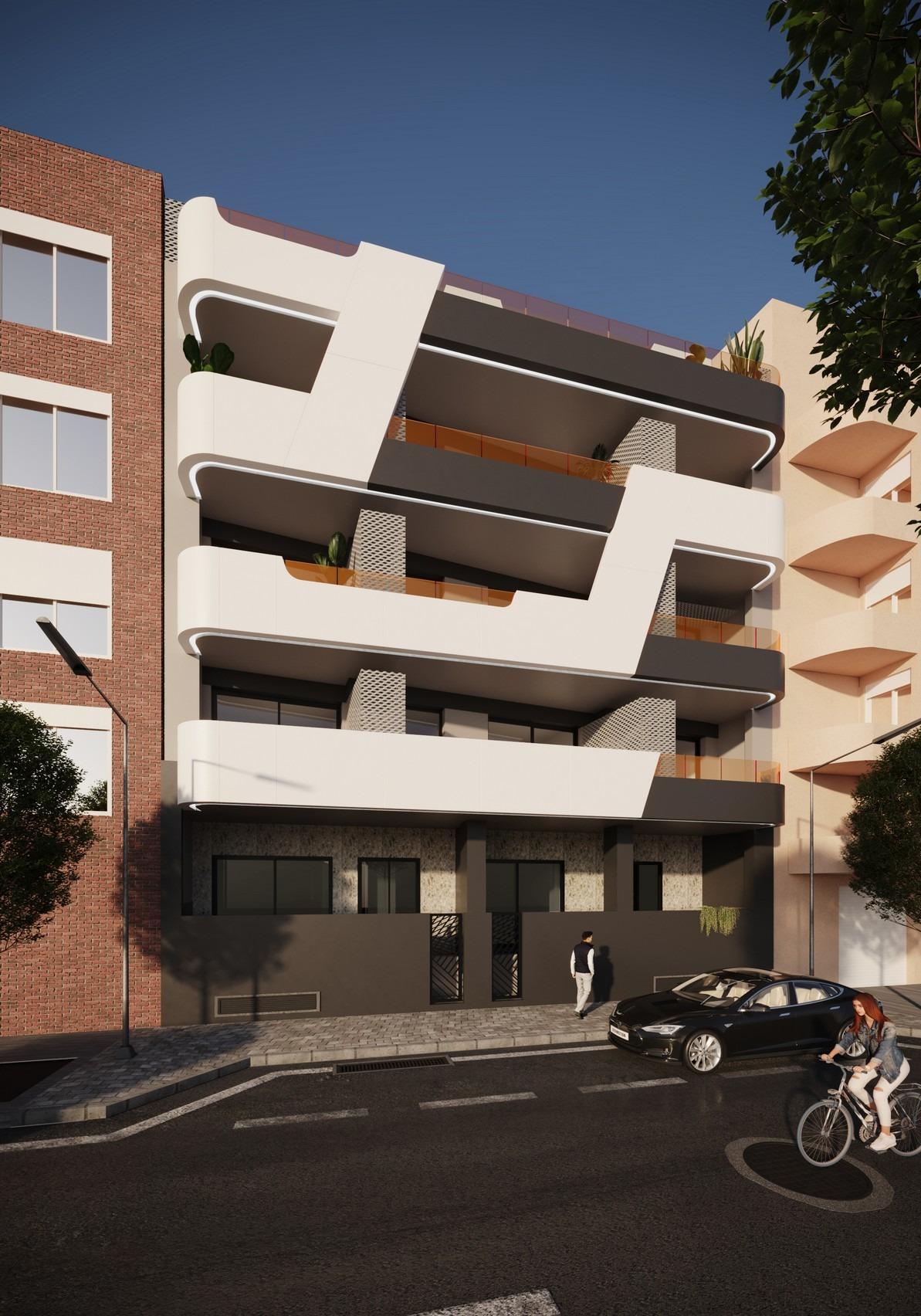 New-Build-Apartments-in-the-Heart-of-Torrevieja-Just-400-m-from-Playa-del-Cura-7 Spectacular New Build 3 Bedroom Penthouse with 128 m² Solarium for Sale 400 m from Playa del Cura, Torrevieja