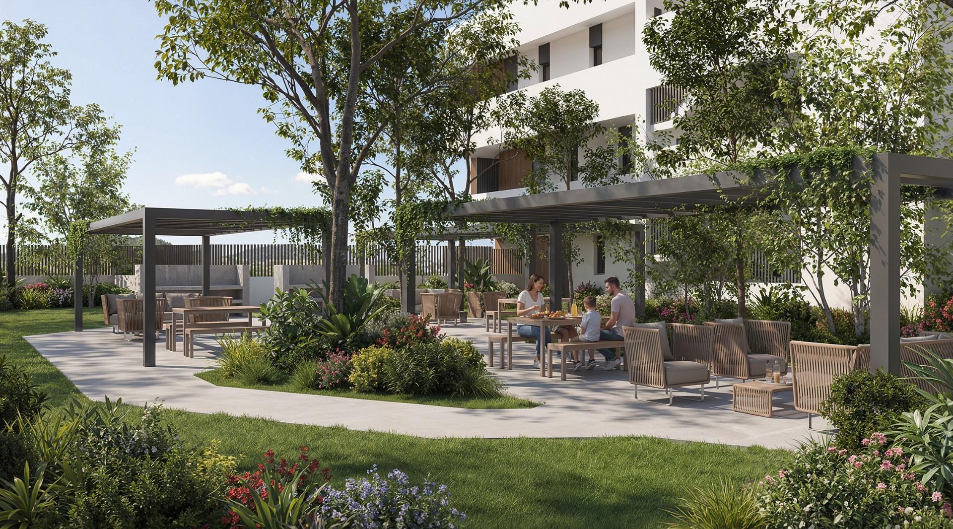New-Build-Apartments-with-Sea-Views-in-Balcon-de-Finestrat-Costa-Blanca-16 Spacious New Build 3 Bedroom Ground Floor Apartment with Garden and Sea Views for Sale in Balcón de Finestrat