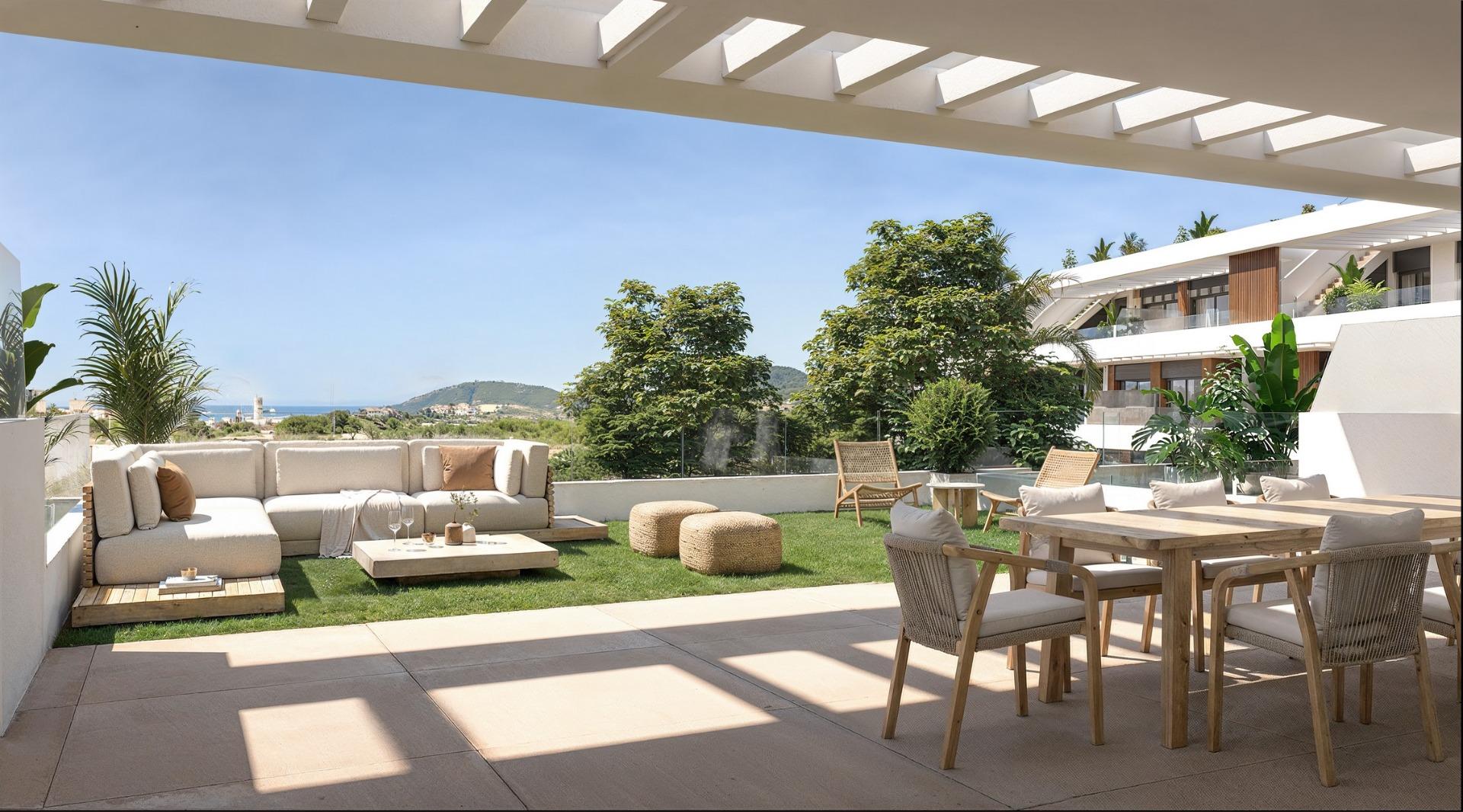 New-Build-Apartments-with-Sea-Views-in-Balcon-de-Finestrat-Costa-Blanca-17 Spacious New Build 3 Bedroom Ground Floor Apartment with Garden and Sea Views for Sale in Balcón de Finestrat