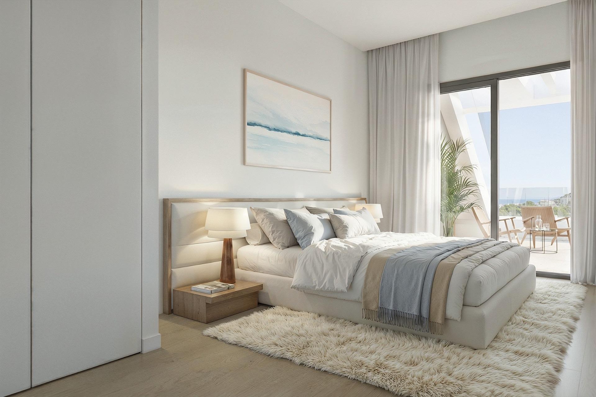 New-Build-Apartments-with-Sea-Views-in-Balcon-de-Finestrat-Costa-Blanca-26 New Build 2 Bedroom Ground Floor Apartment with Garden and Sea Views for Sale in Balcón de Finestrat