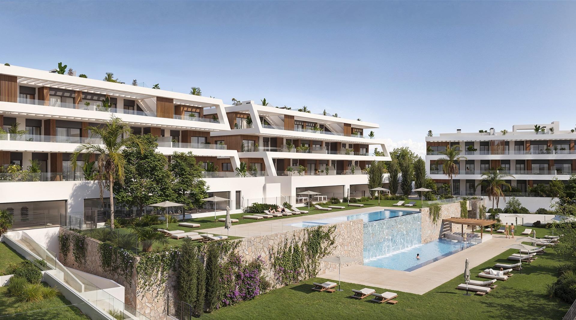 New Build Apartments with Sea Views in Balcon de Finestrat in Balcón De Finestrat