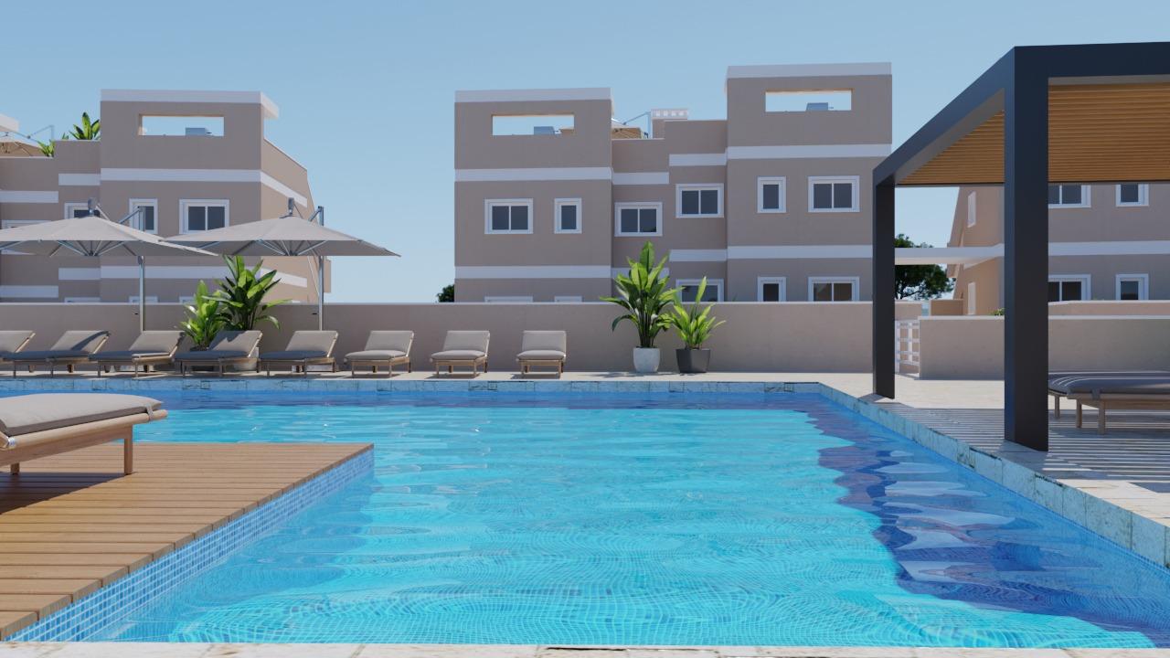 Attractive New Build 3 Bedroom Ground Floor Apartment with Garden for Sale on Lo Romero Golf, Pilar de la Horadada