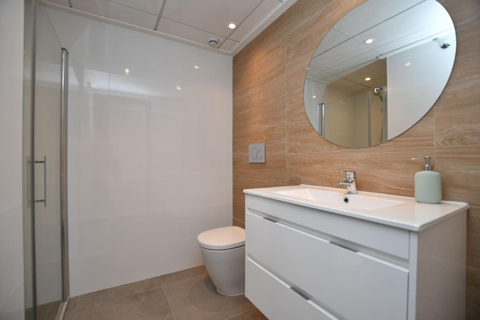 New Build 2 Bedroom Top Floor Apartment with Solarium and Sea Views for Sale in San Miguel de Salinas