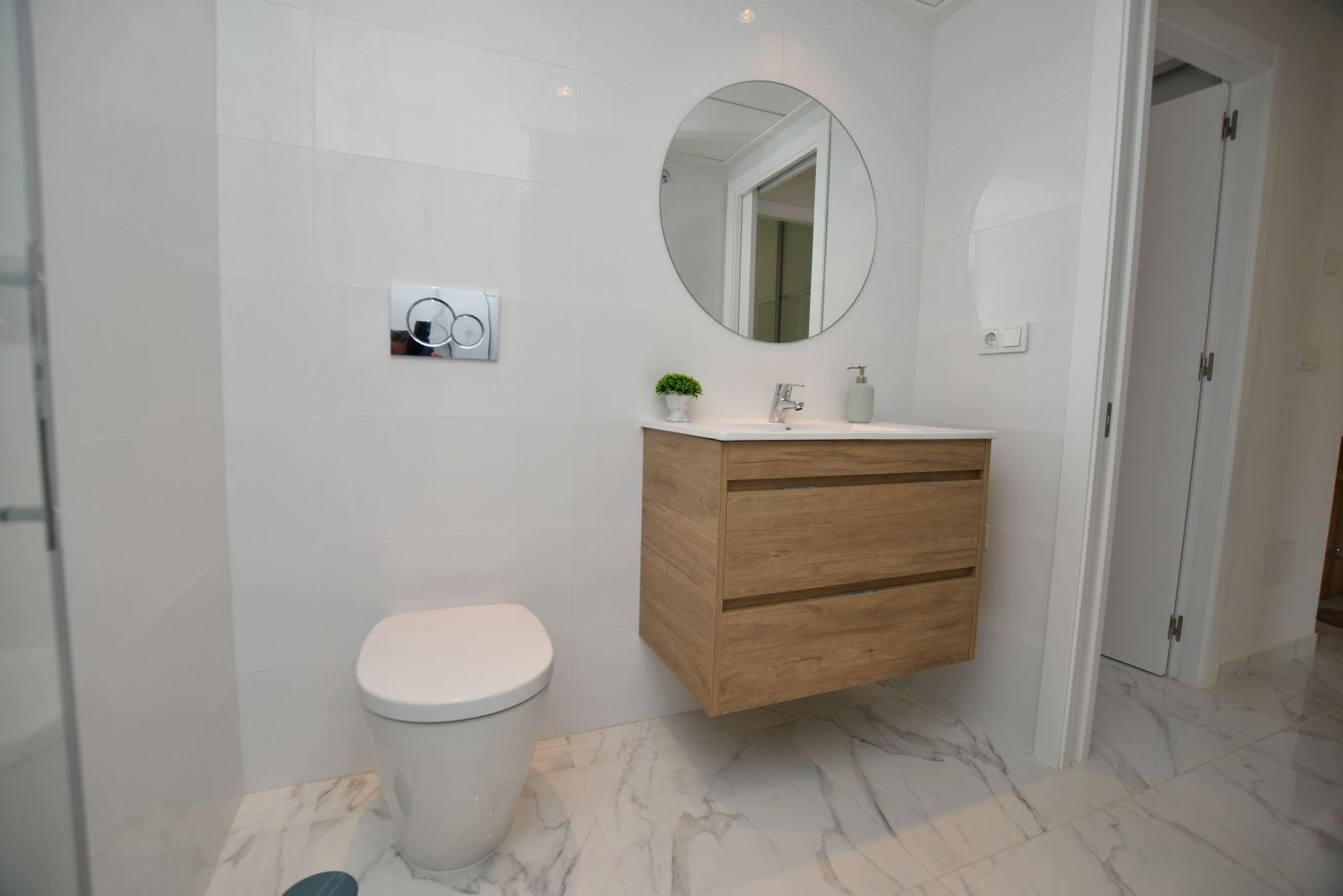 New Build 2 Bedroom Ground Floor Apartment with Garden for Sale in San Miguel de Salinas, Near Golf