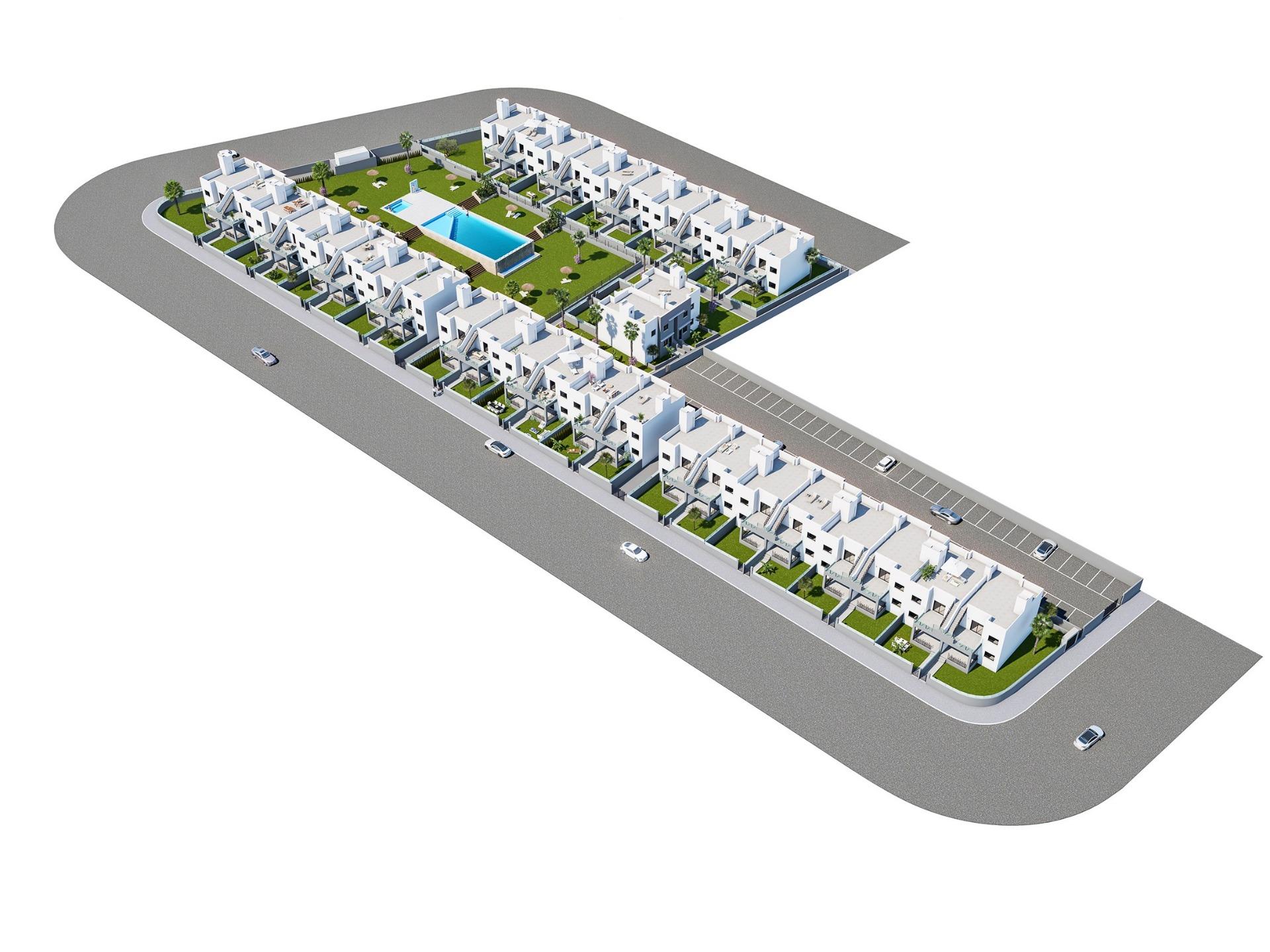 New Build 2 Bedroom Ground Floor Apartment with Garden for Sale in San Miguel de Salinas, Near Golf