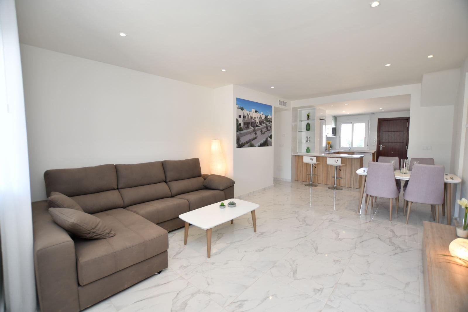 New Build 2 Bedroom Ground Floor Apartment with Garden for Sale in San Miguel de Salinas, Near Golf