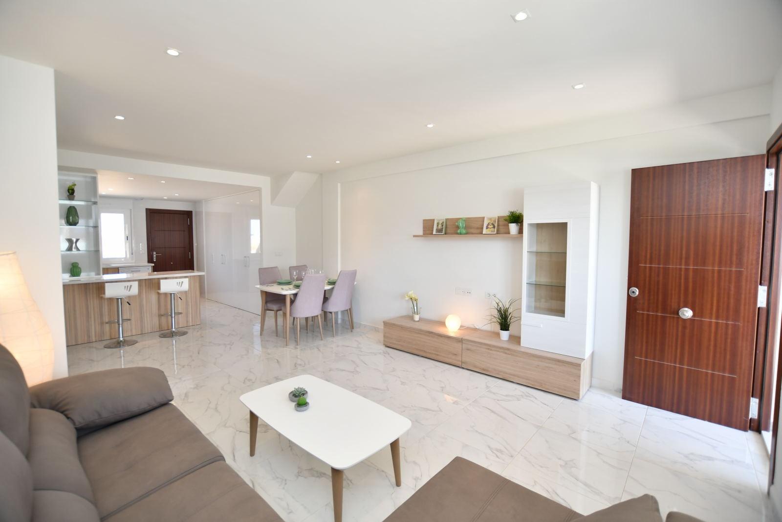 New Build 2 Bedroom Ground Floor Apartment with Garden for Sale in San Miguel de Salinas, Near Golf