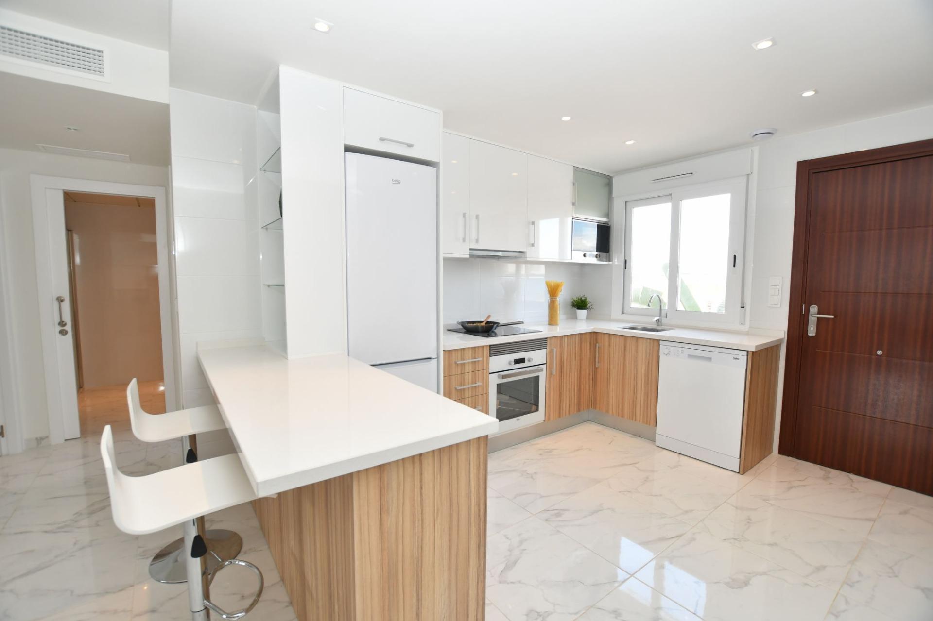 New Build 2 Bedroom Ground Floor Apartment with Garden for Sale in San Miguel de Salinas, Near Golf